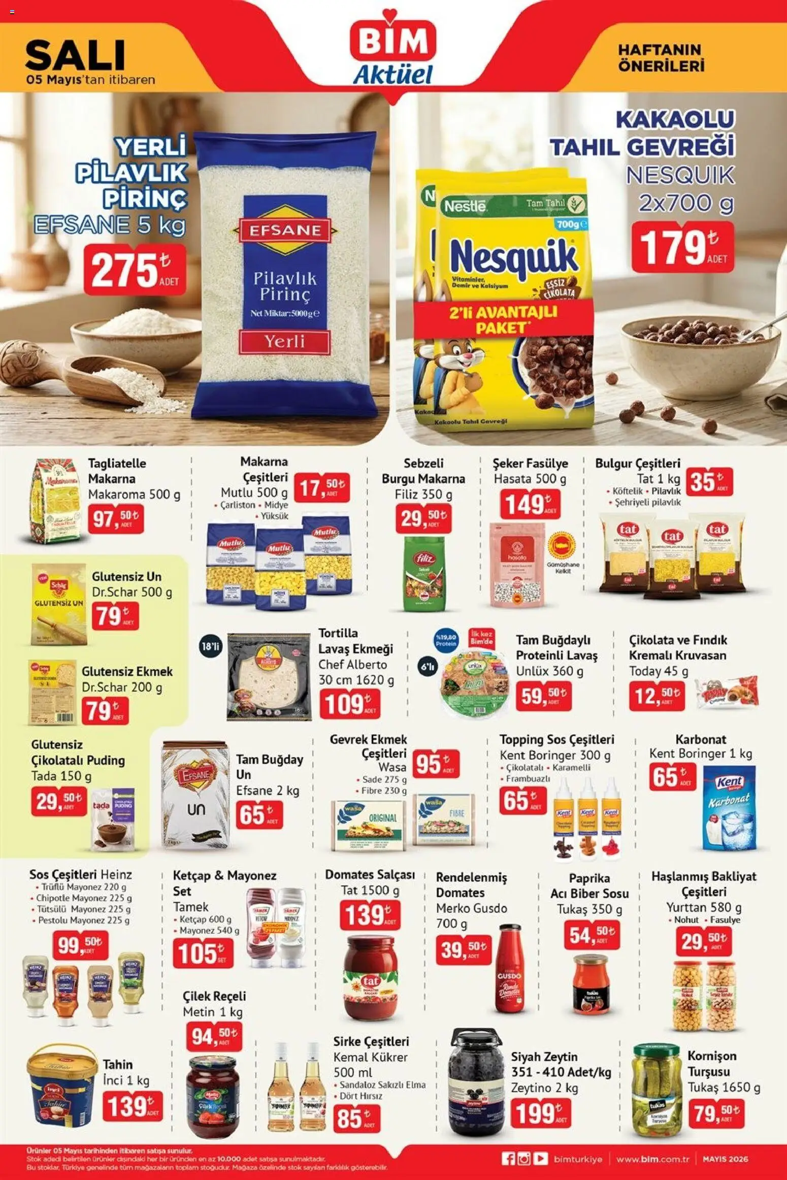 BİM - Katalog Salı - 05.05.2026 tarihinden itibaren geçerlidir | Sayfa: 3