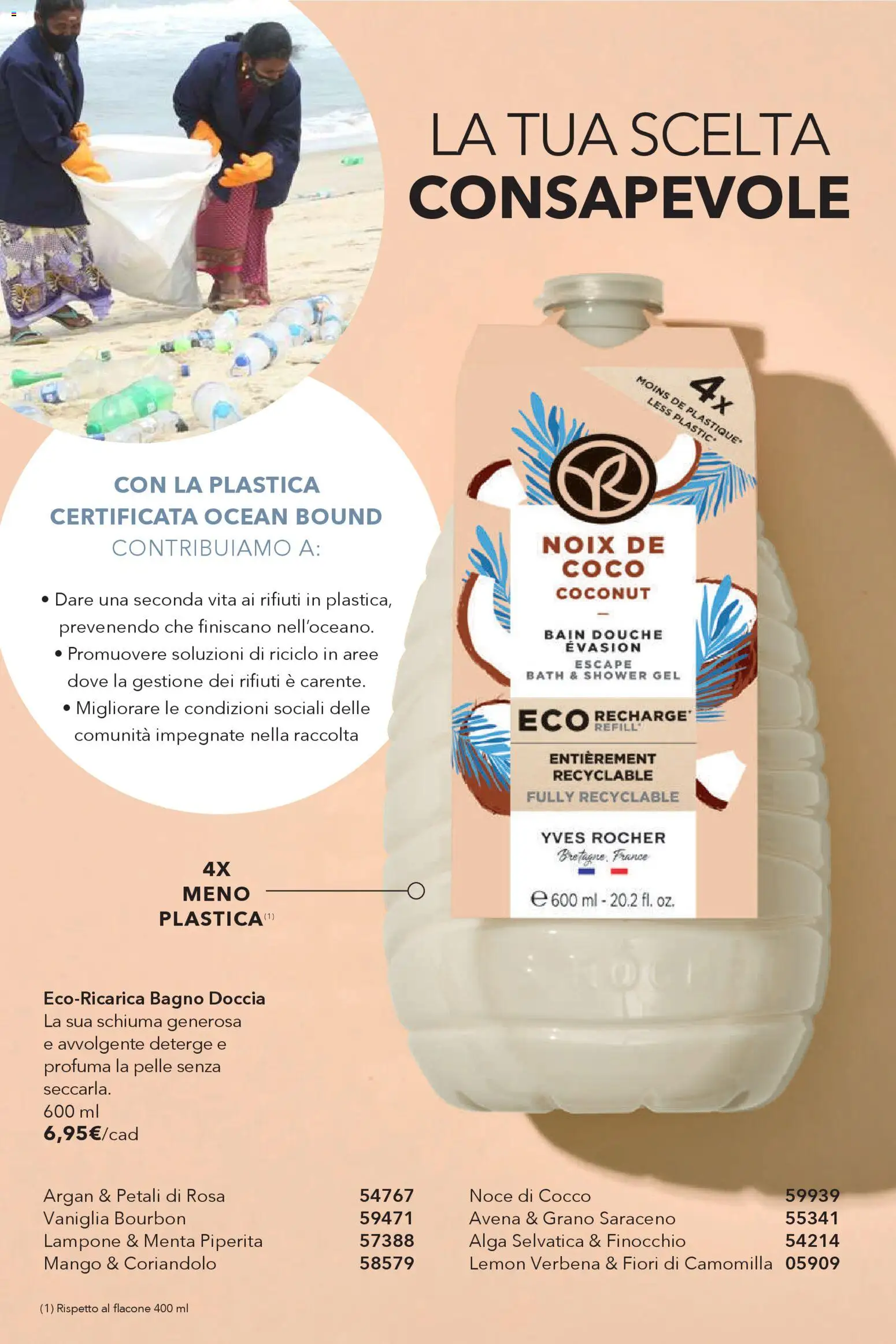 Volantino Yves Rocher del 30.01.2026 | Pagina: 67 | Prodotti: Bourbon, Menta, Bagno, Doccia