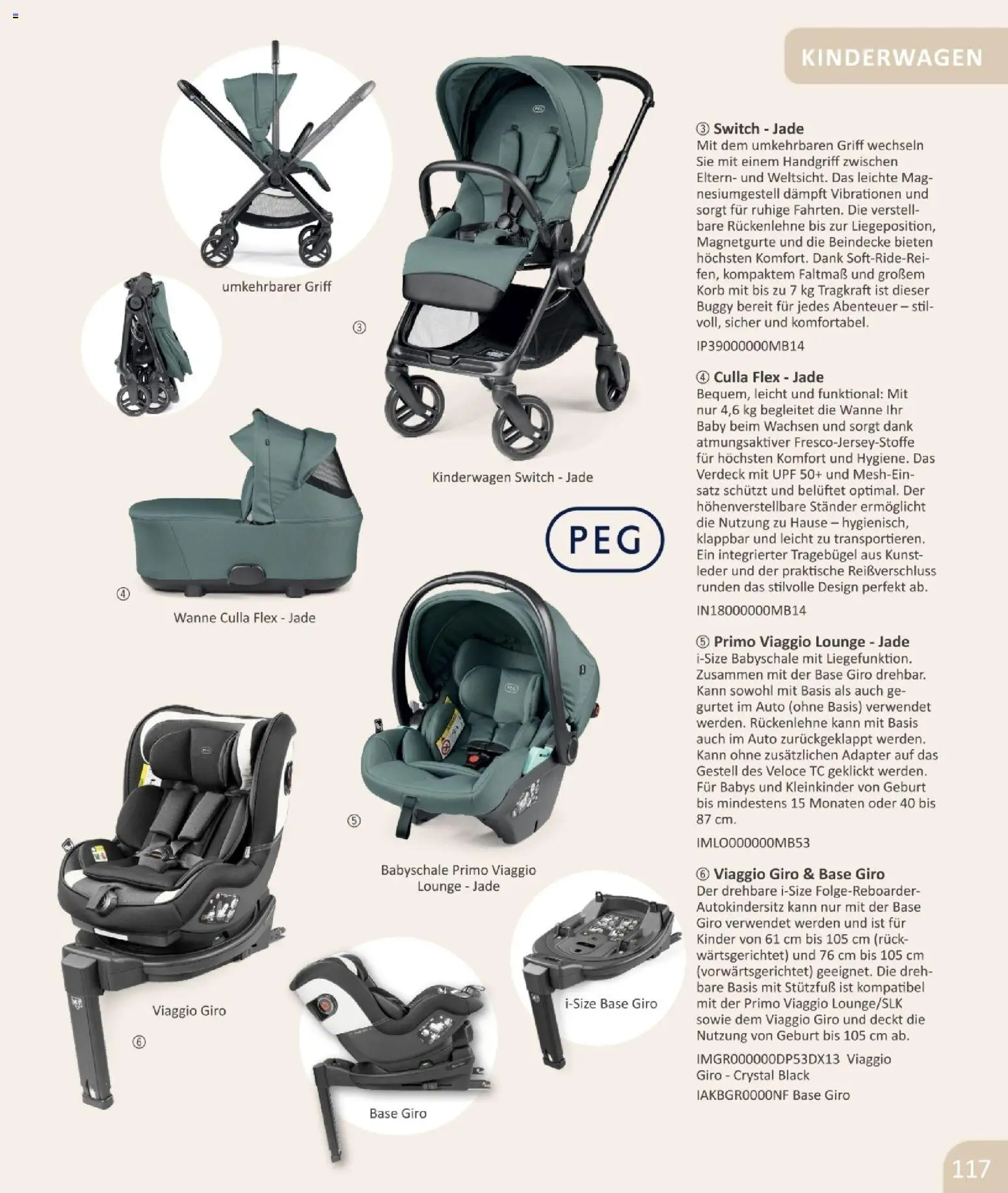 Vedes  Babykatalog  – gültig ab 01.01.2026 | Seite: 117 | Produkte: Adapter, Korb