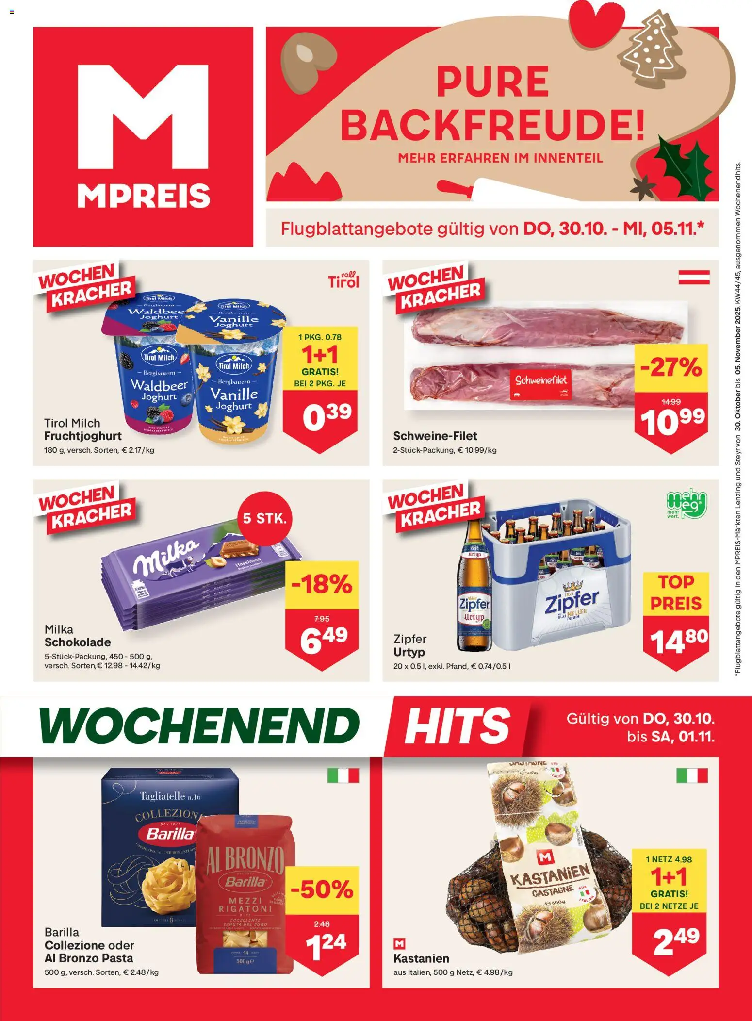 MPREIS Lenzing gültig ab 30.10.2025 | Seite: 1