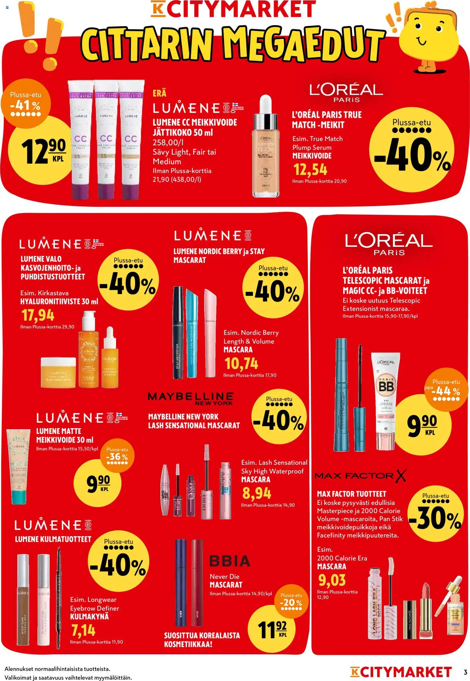 K-Citymarket tarjoukset – voimassa 22.01.2026 alkaen | Sivu: 3