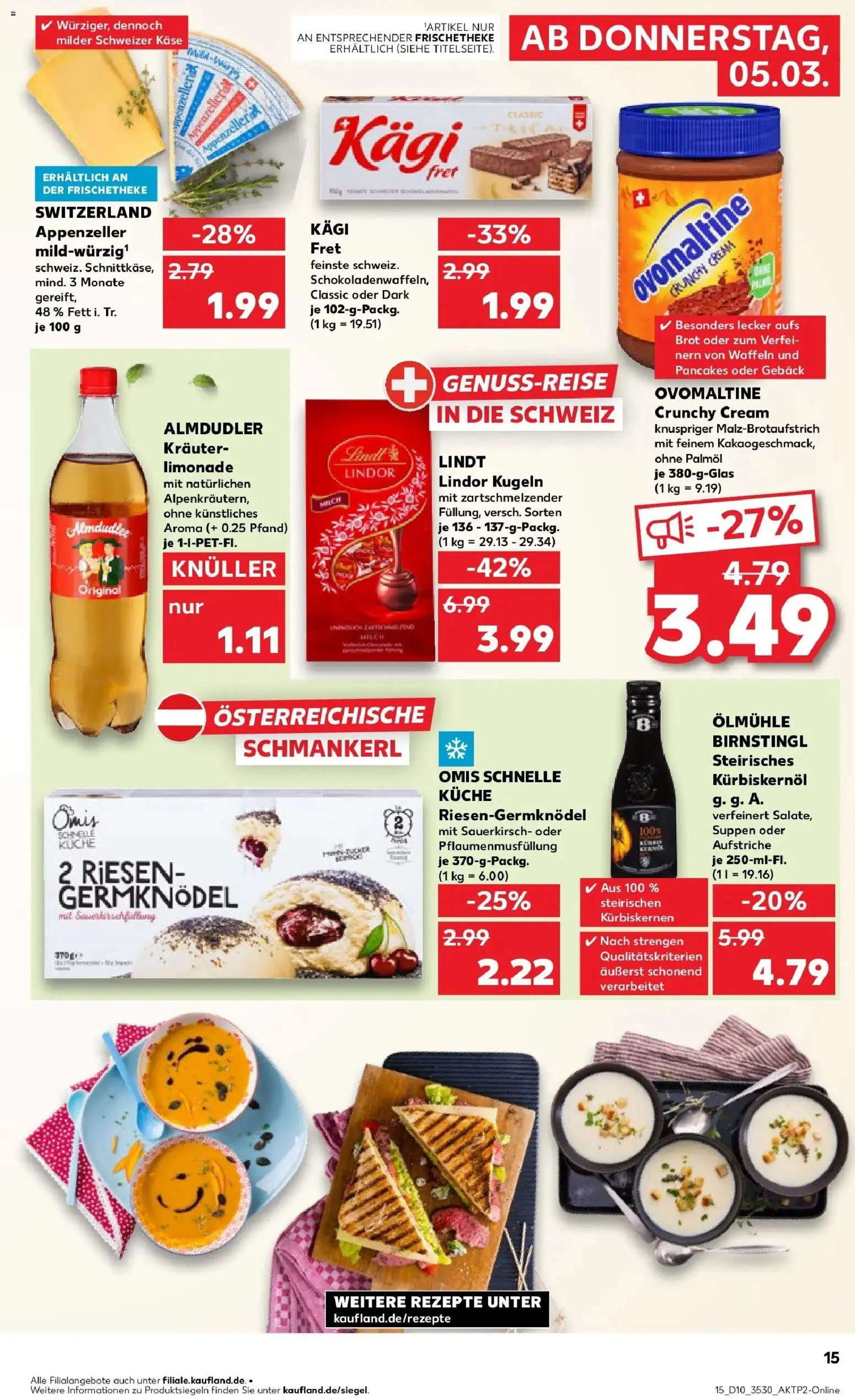 Kaufland Prospekt Bautzen	 – gültig ab 02.03.2026 | Seite: 27 | Produkte: Ovomaltine, Küche, Limonade, Brot