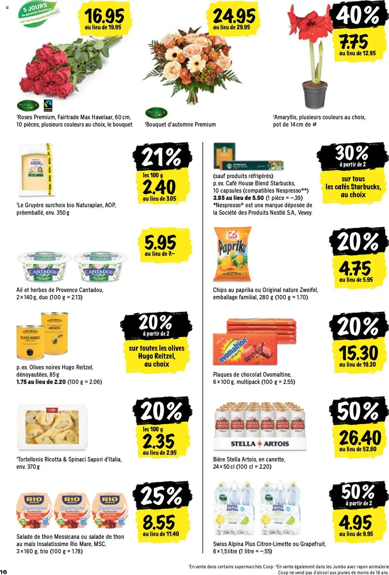 Coop - Les actions de la semaine – gültig ab 09.10.2025 | Seite: 16 | Produkte: Grapefruit, Chips