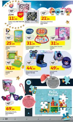 Pré-visualização Auchan - A grande fábrica de Natal válido de 05.11.2025 | Página: 10 | Produtos: Top, Laptop, Tablet, Gorro