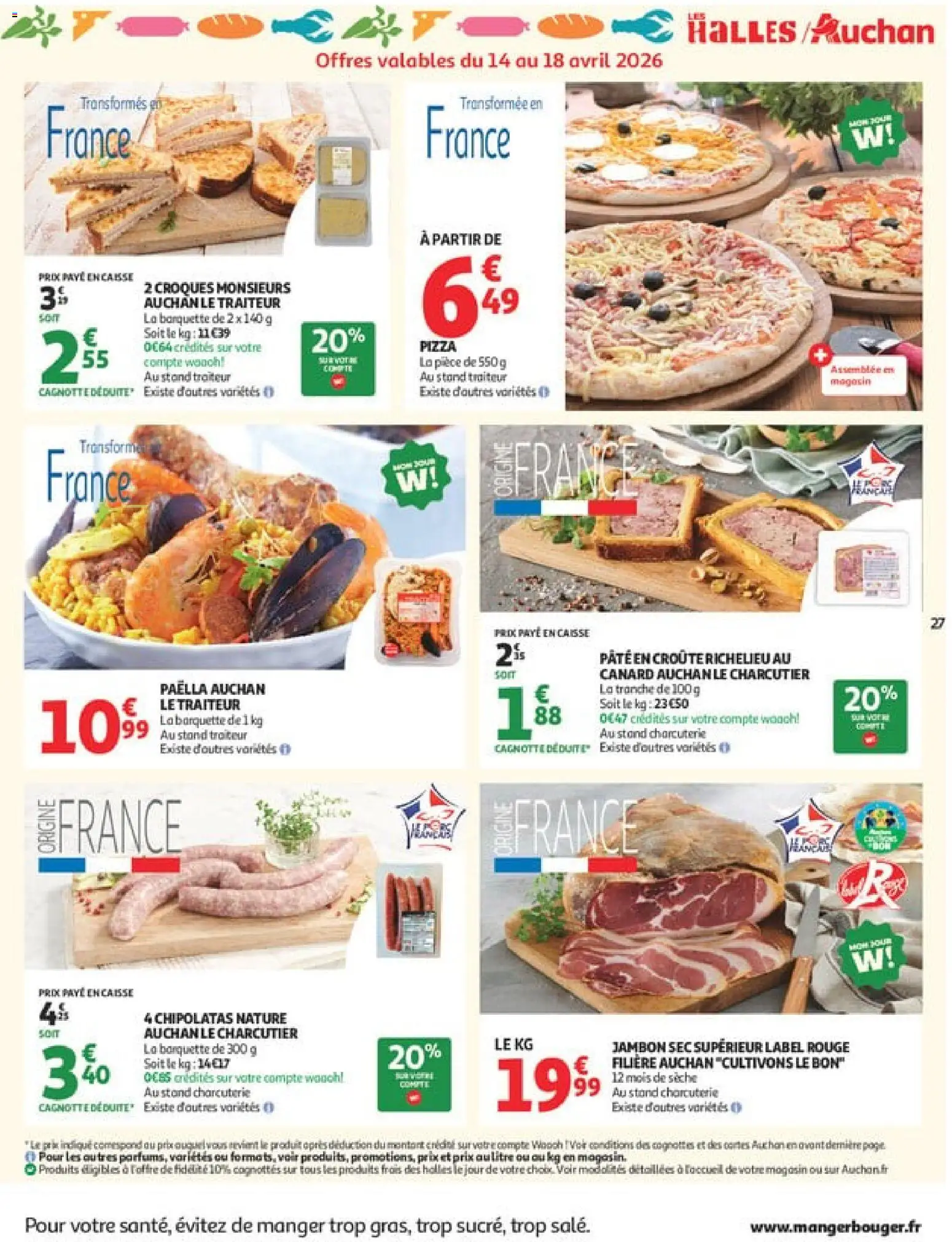 {H1} | Pagina: 27 | Producten: Pizza, La