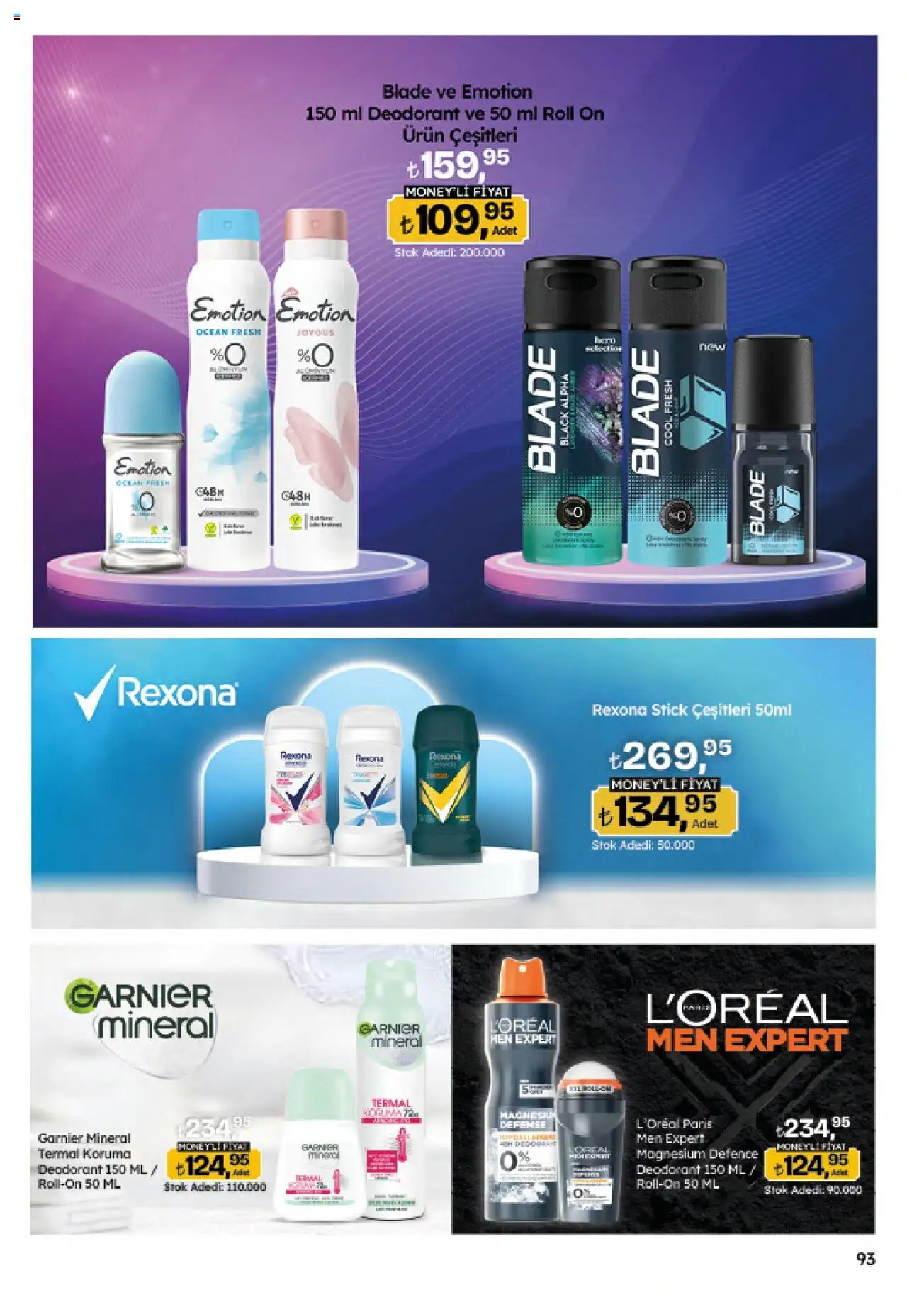 Migros Katalog - Migroskop - 21.08.2025 tarihinden itibaren geçerlidir | Sayfa: 93 | Ürünler: Deodorant