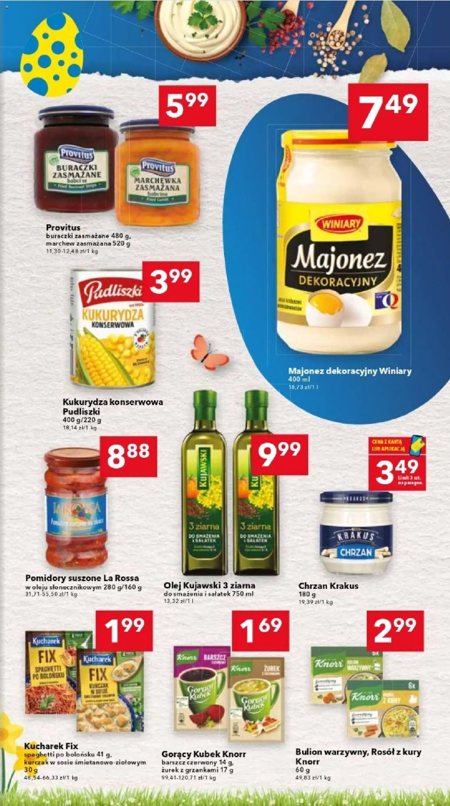 Lewiatan gazetka - Warszawa od 12.03.2026 | Strona: 9 | Produkty: Barszcz, Kurczak, Gorący kubek, Pomidory suszone