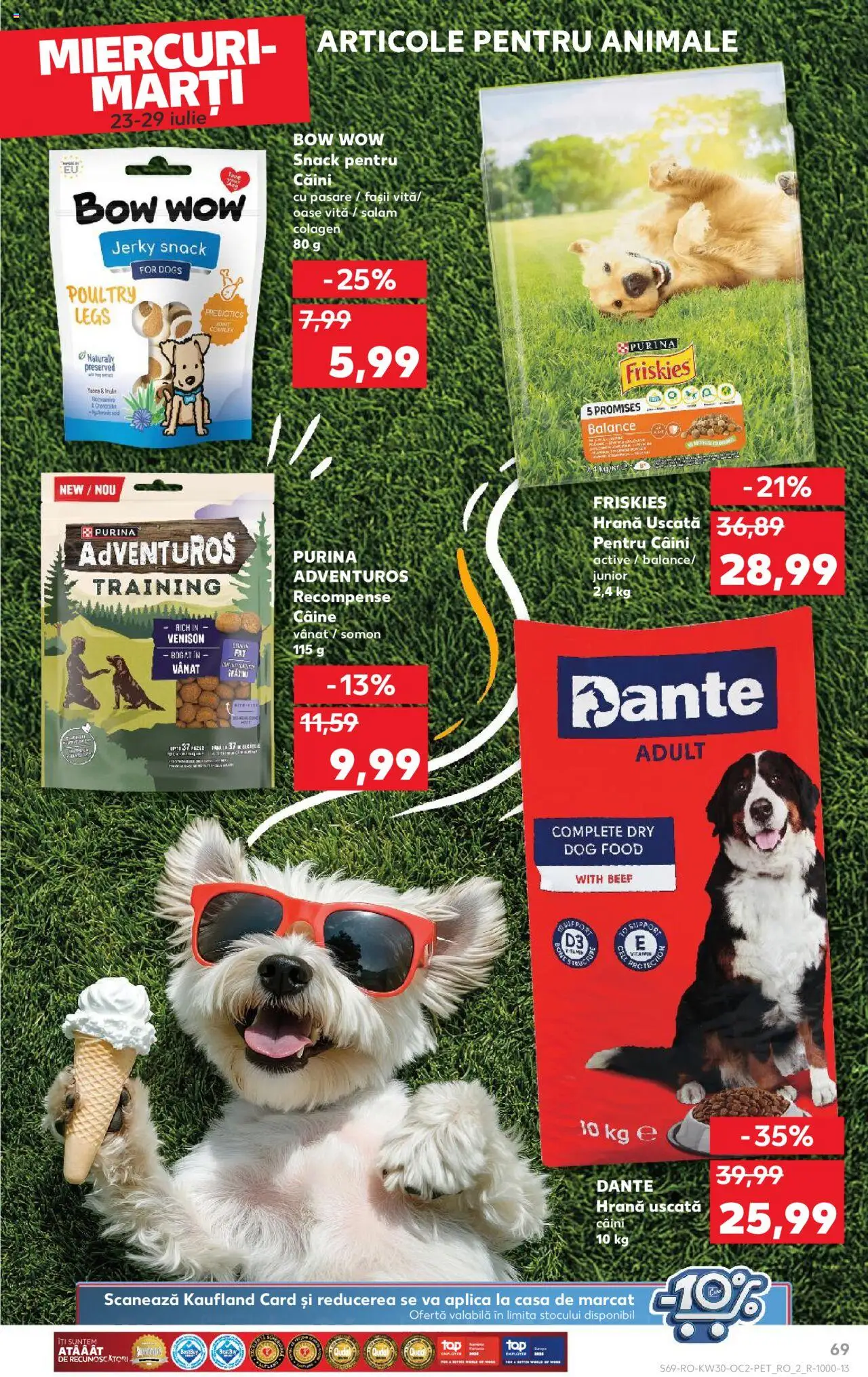 Kaufland RO akciós ujság - amely érvényes a következő dátumtól: 23.07.2025 | Oldal: 69