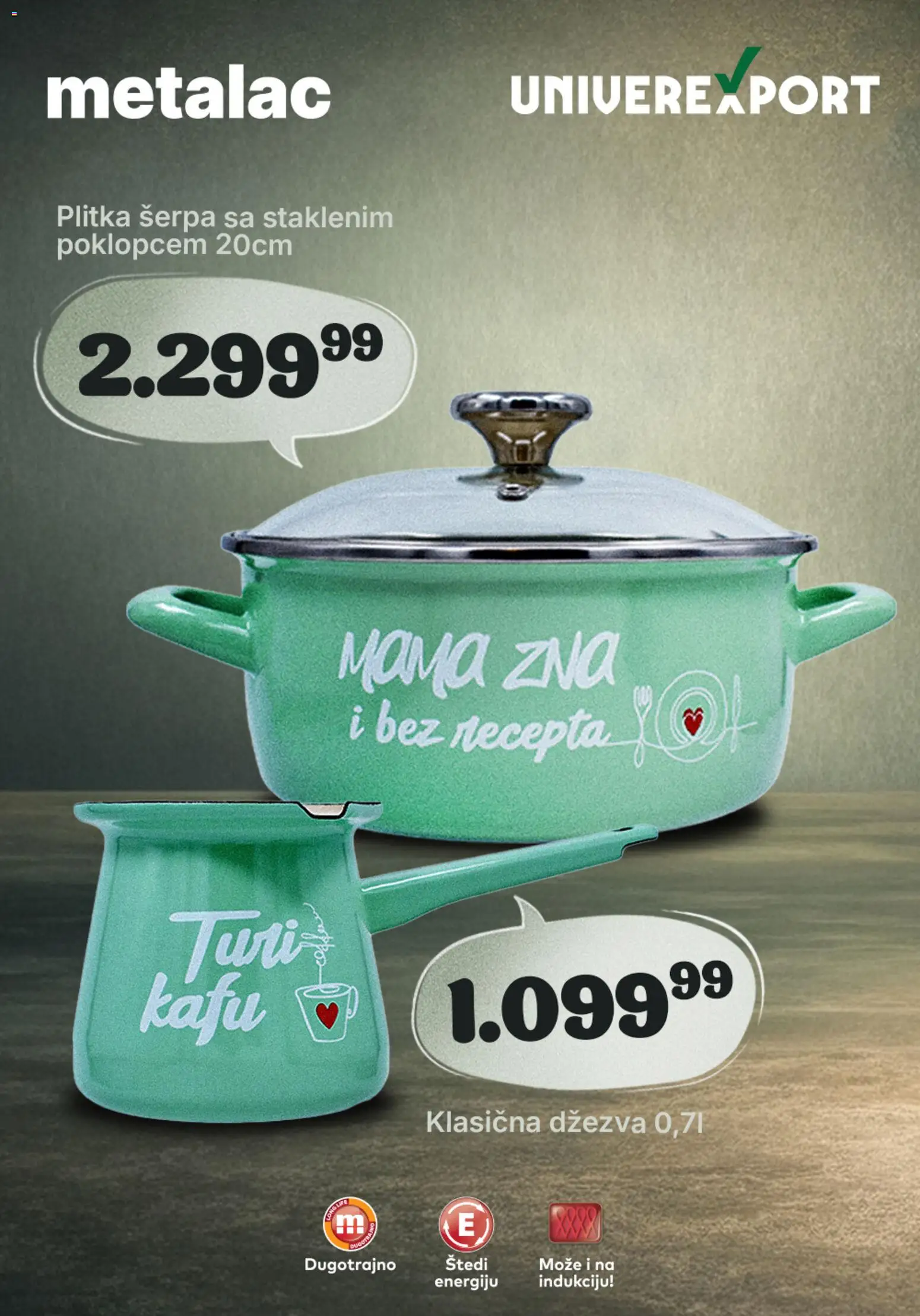 Univerexport katalog - važi od 13.01.2026 | Strana: 1 | Proizvode: Džezva