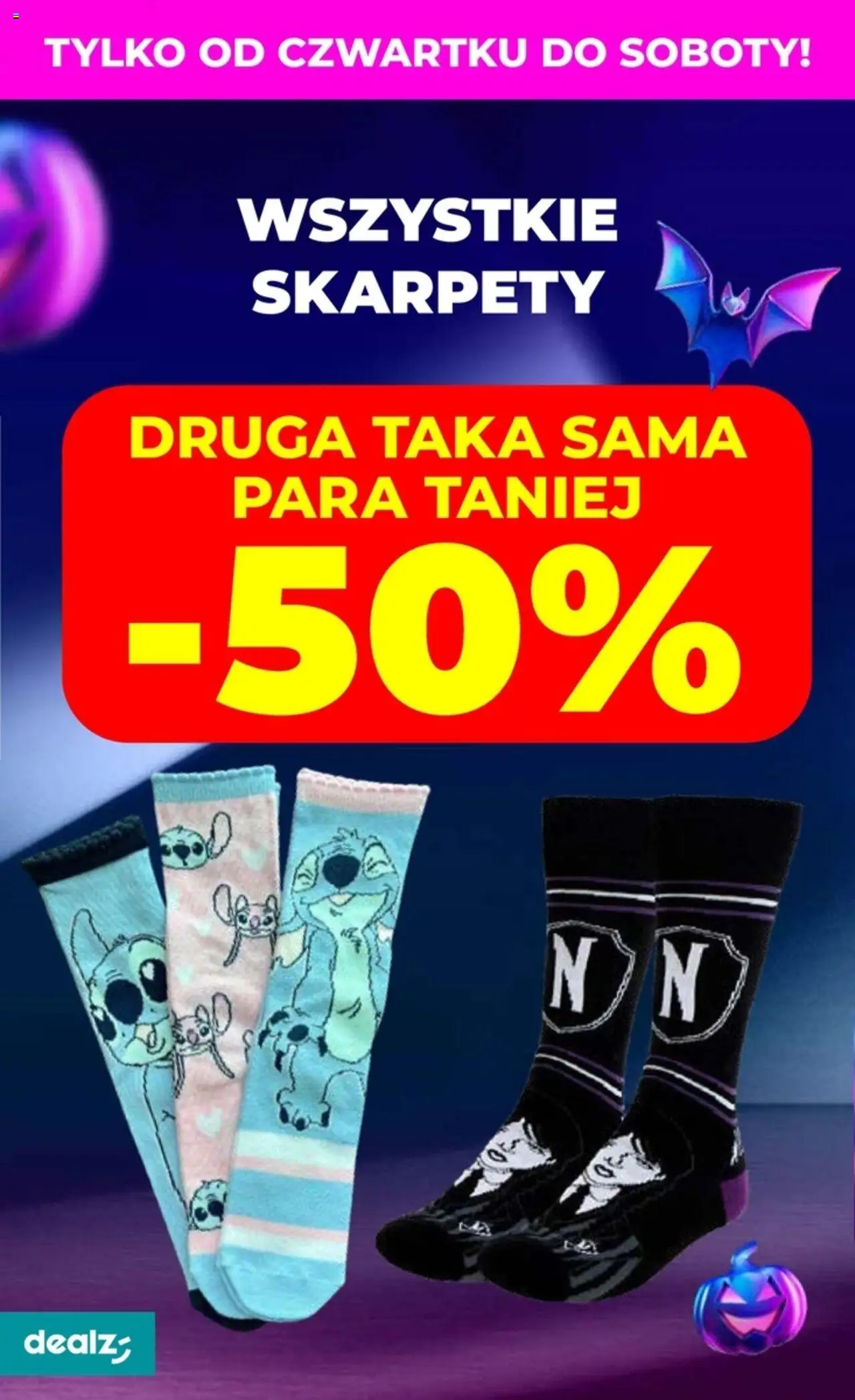 Dealz Gazetka od 02.10.2025 | Strona: 8 | Produkty: Skarpety