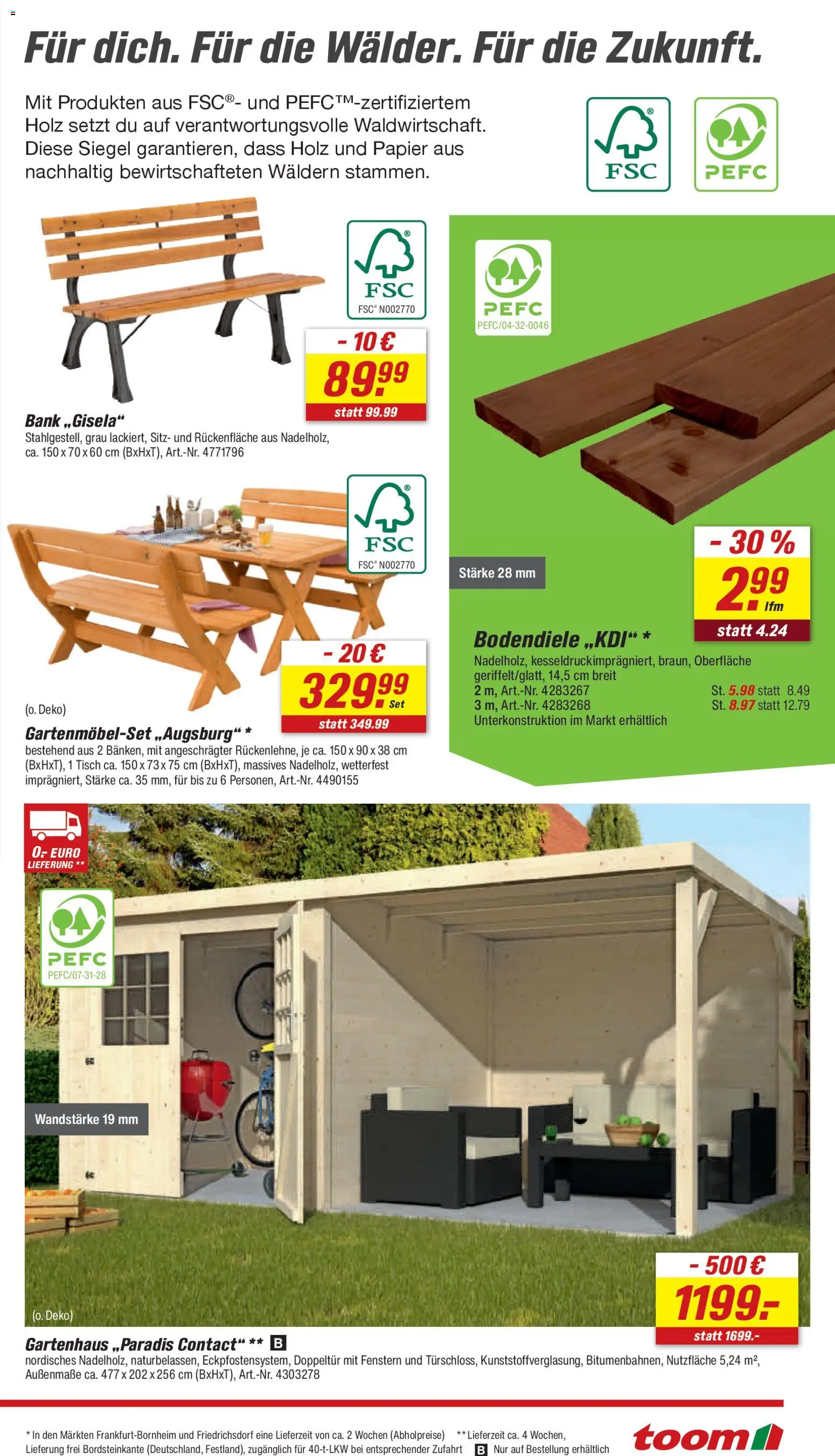 Toom Baumarkt Prospekt 	 – gültig ab 14.03.2026 | Seite: 3 | Produkte: Tisch