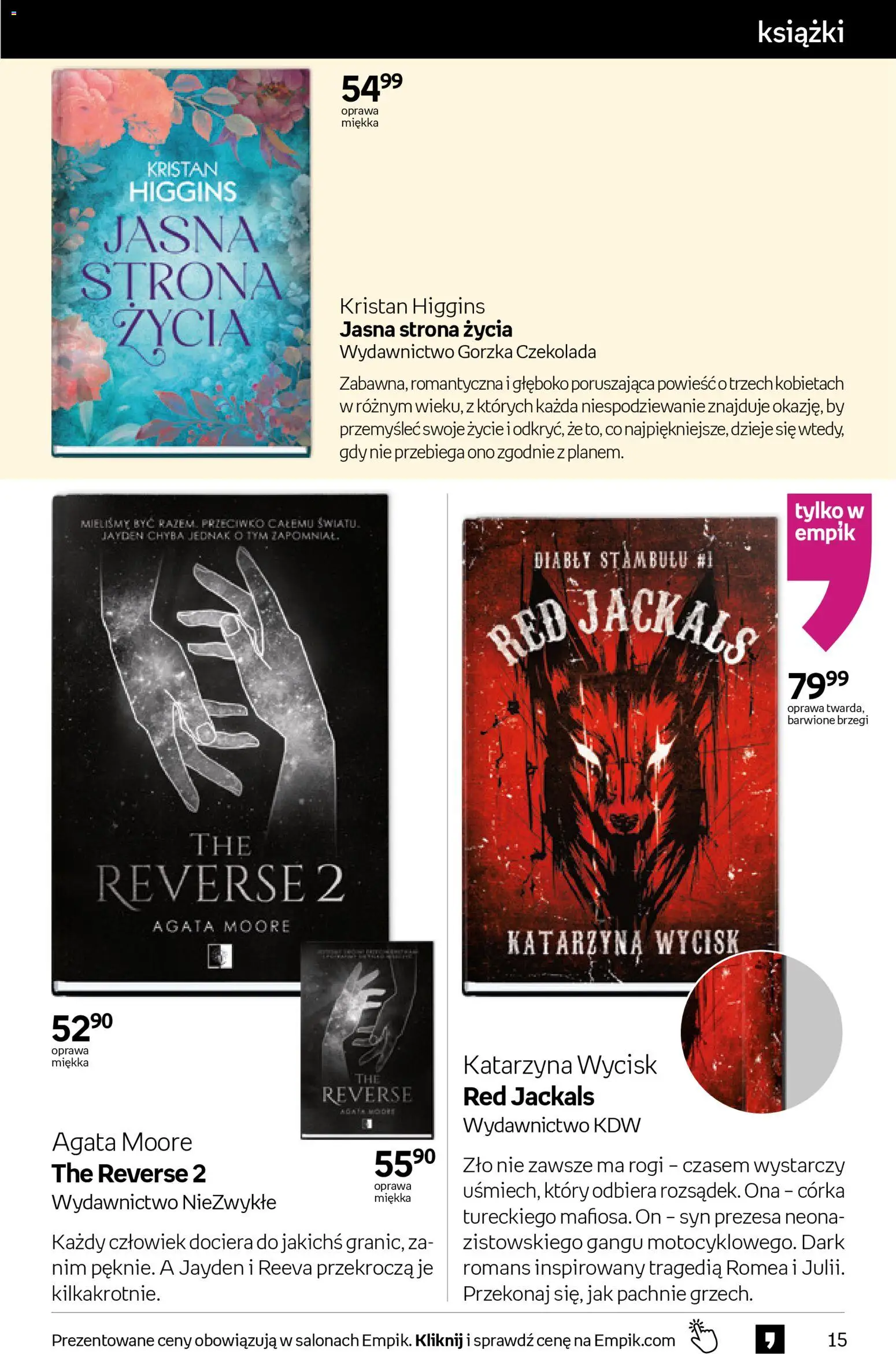 Empik Black Friday od 29.10.2025 | Strona: 15 | Produkty: Książki, Czekolada