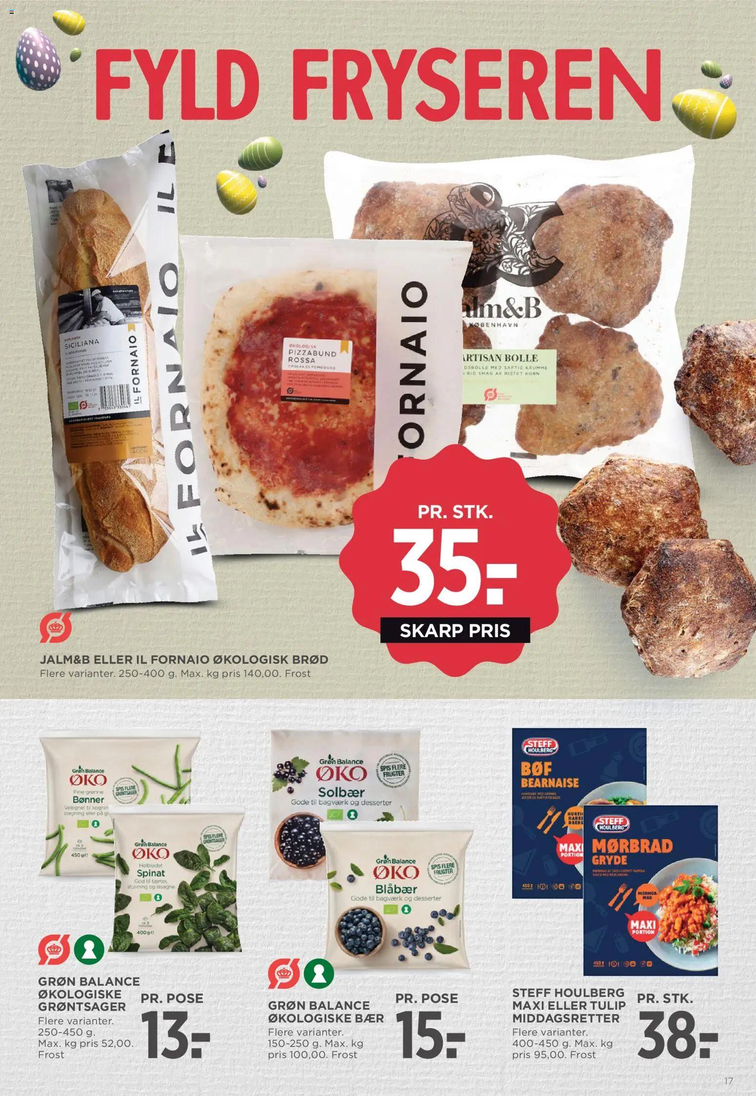 Meny tilbudsavis – gyldig fra 27.03.2026 | Side: 28 | Produkter: Blåbær, Korn, Spinat, Grønne Bønner