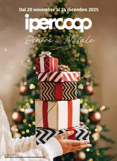 Anteprima del volantino Ipercoop Natale Lombardia catalogo valido a partire dal 20.11.2025