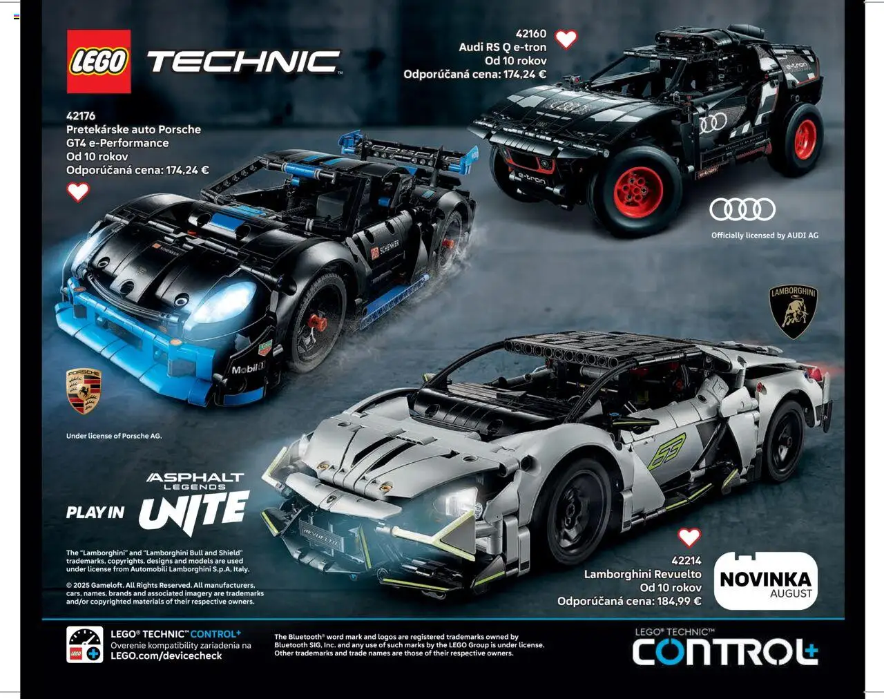 Nové ALLTOYS akcie – leták je platný od 01.06.2025 | Strana: 152 | Produkty: Mobil, Bluetooth, LEGO