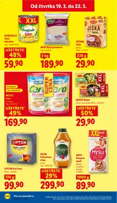 Náhled letáku ARAX Rýže jasmínová, Jasmine rice, premium quality, 5 kg. od 19.03.2026 | Strana: 20