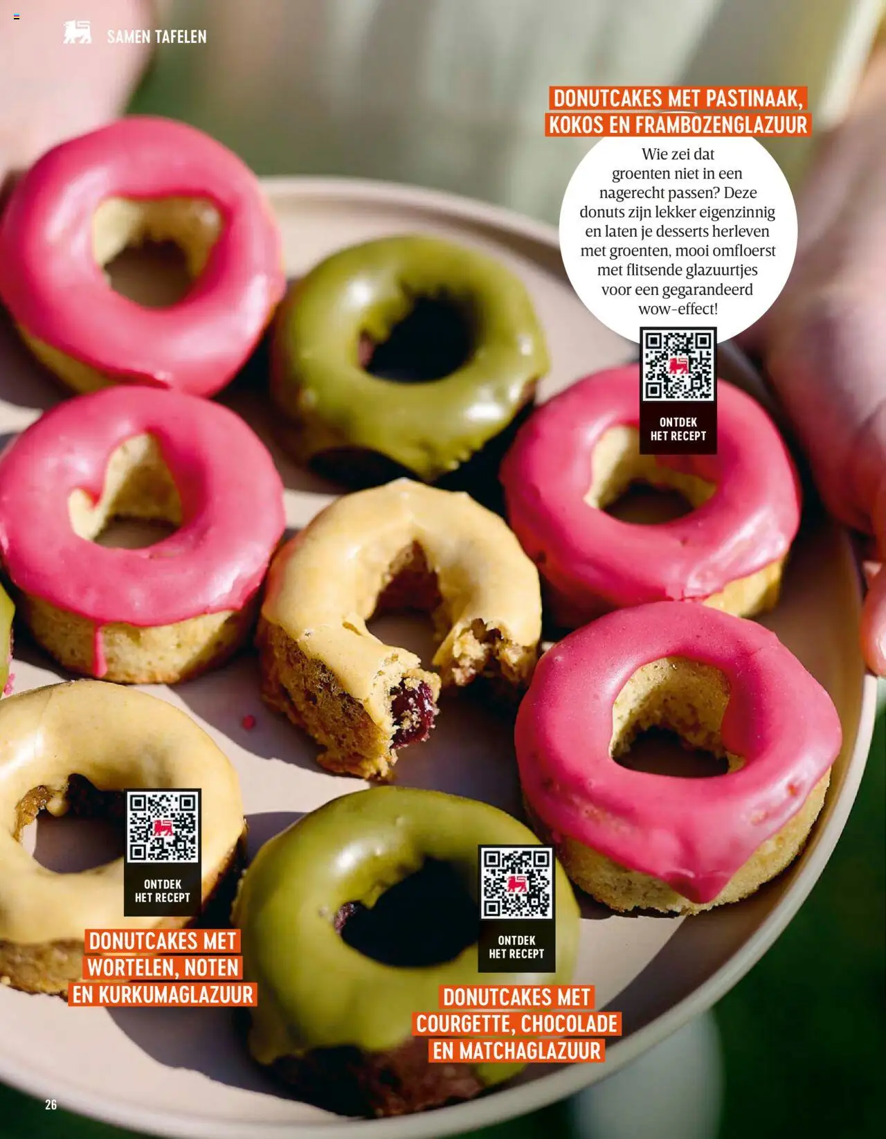  | Pagina: 26 | Producten: Donuts, Noten, Groenten, Chocolade