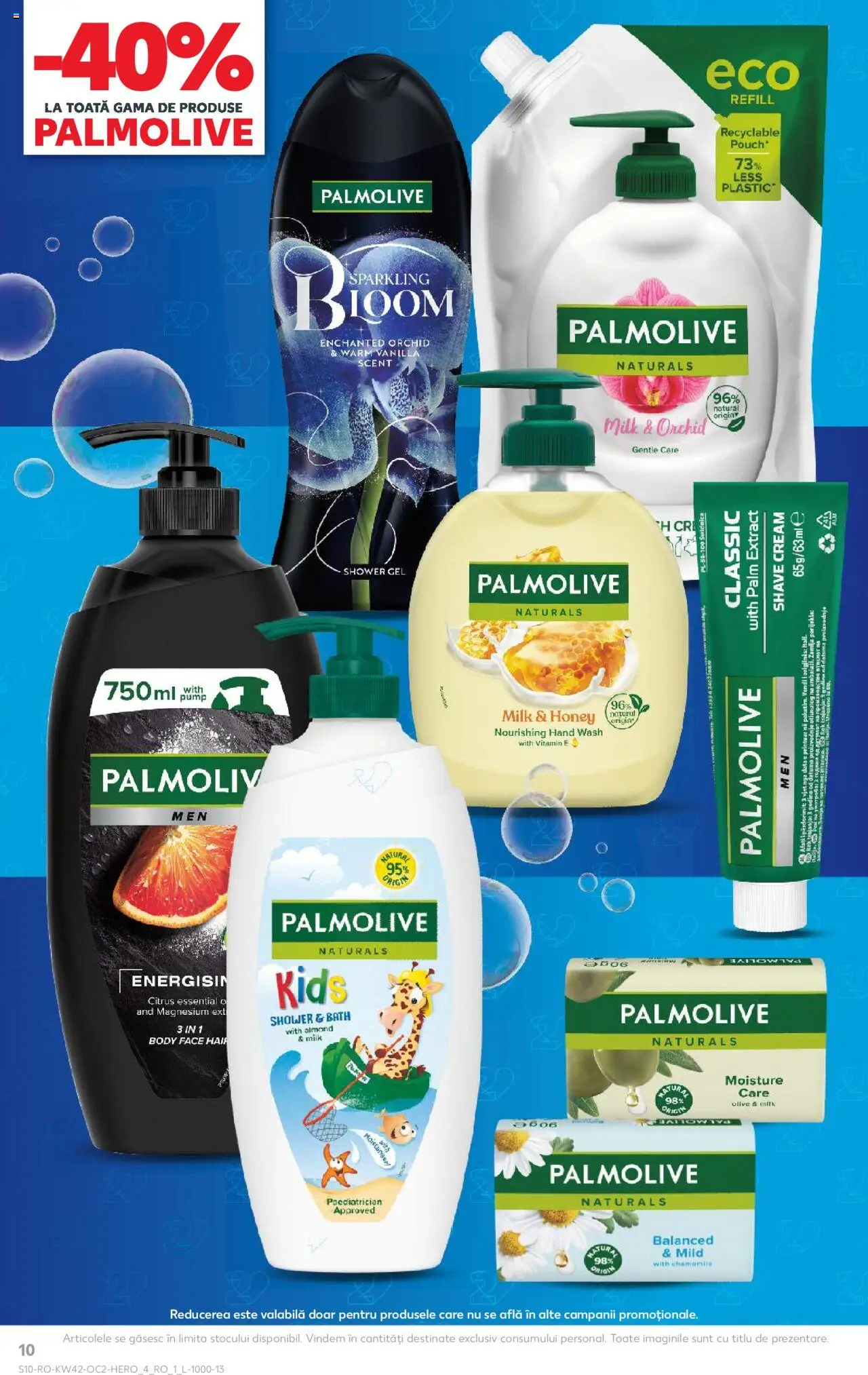 Kaufland RO akciós ujság - amely érvényes a következő dátumtól: 15.10.2025 | Oldal: 10 | Termékek: Body