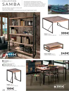 Cocktail Scandinave - Prévisualisation de Cocktail Scandinave catalogue valide à partir de 26.04.2026 | Page: 28 | Produits: Table basse, Étagère, Table, Tiroirs