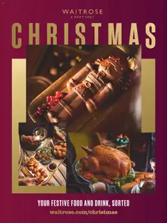 Preview of Waitrose - Christmas valid from 01.10.2025