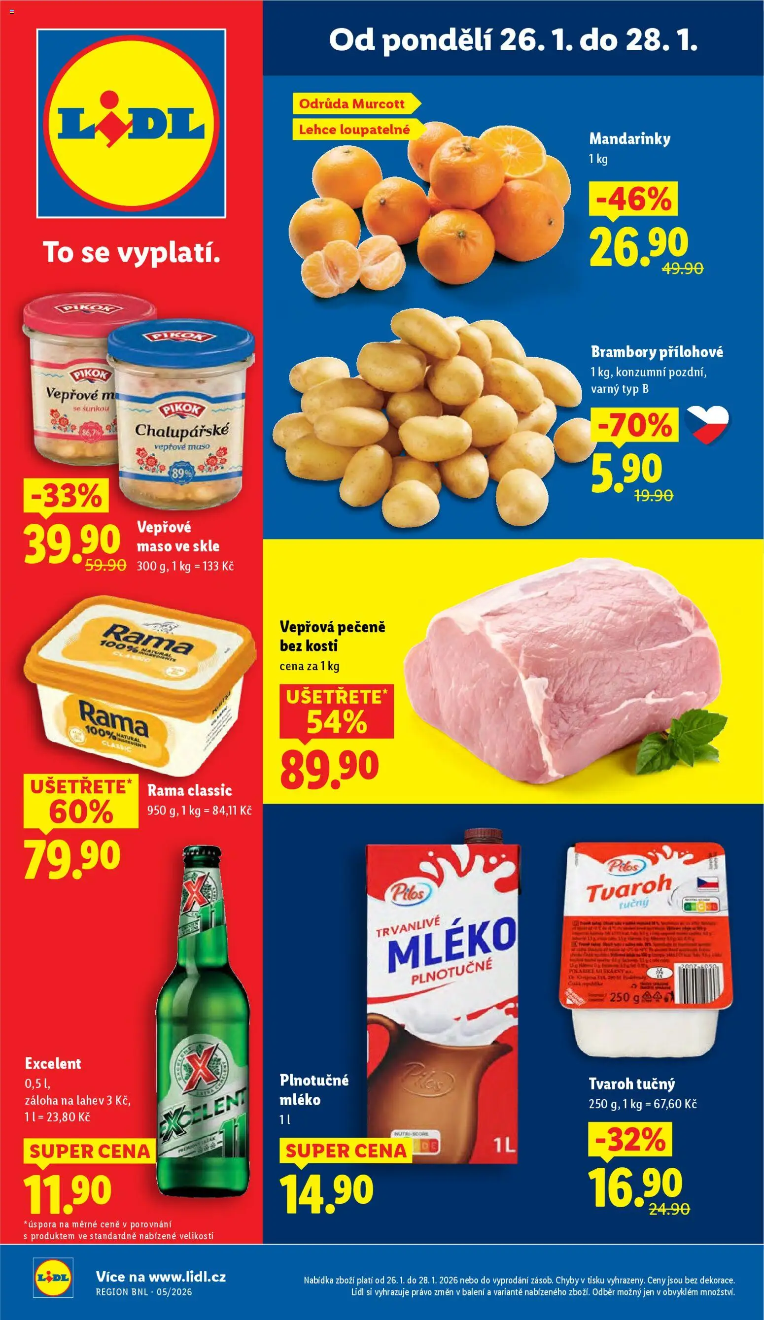 Lidl leták od 26.01.2026 | Strana: 1