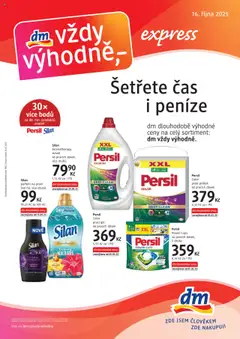 Náhled letáku dm drogerie leták - Express od 16.10.2025
