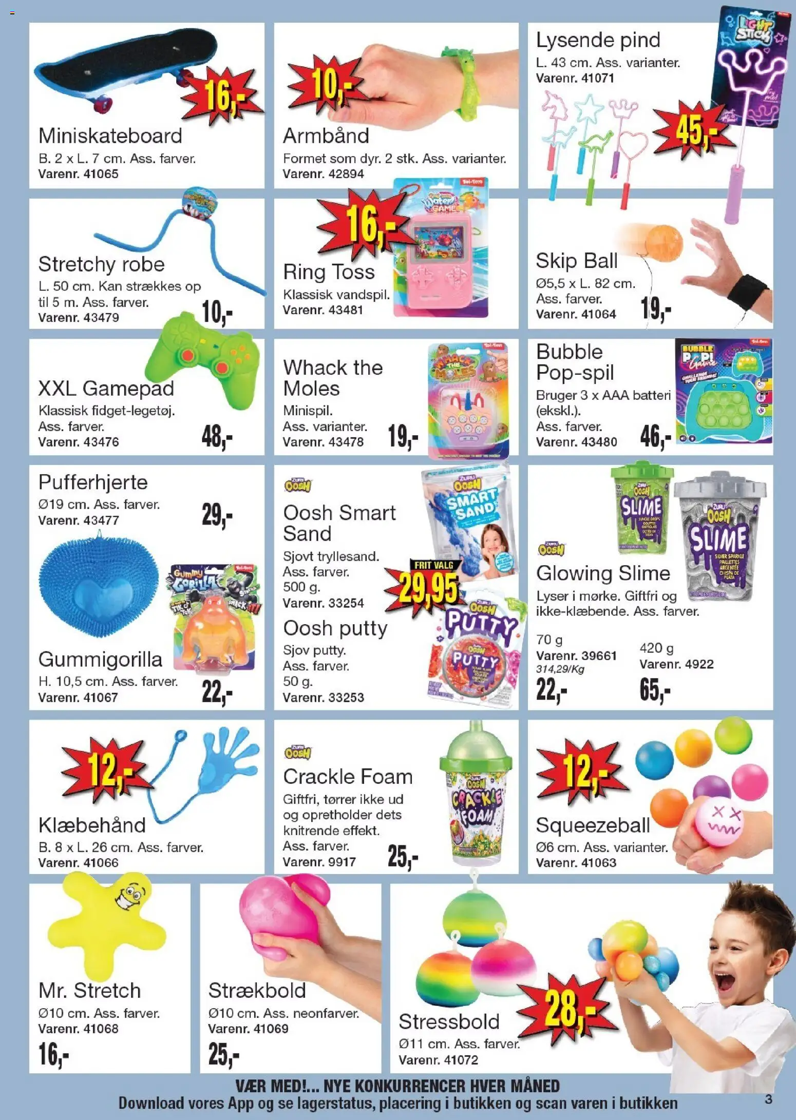 Harald Nyborg tilbudsavis – gyldig fra 30.10.2025 | Side: 3 | Produkter: Søm, Batteri