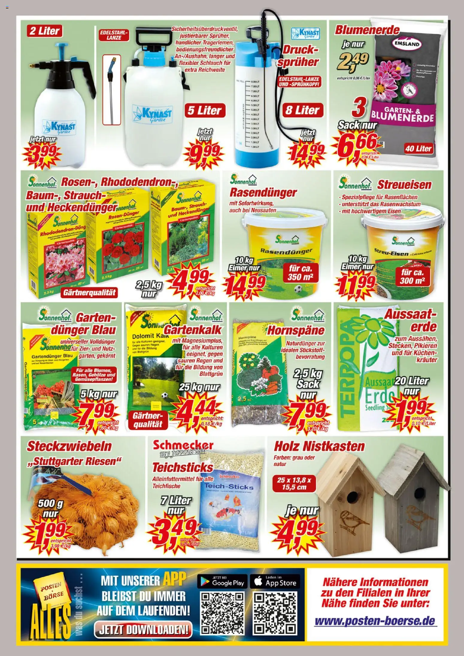 Posten Börse Prospekt – gültig ab 07.03.2026 | Seite: 8 | Produkte: Blumenerde, Kuchen