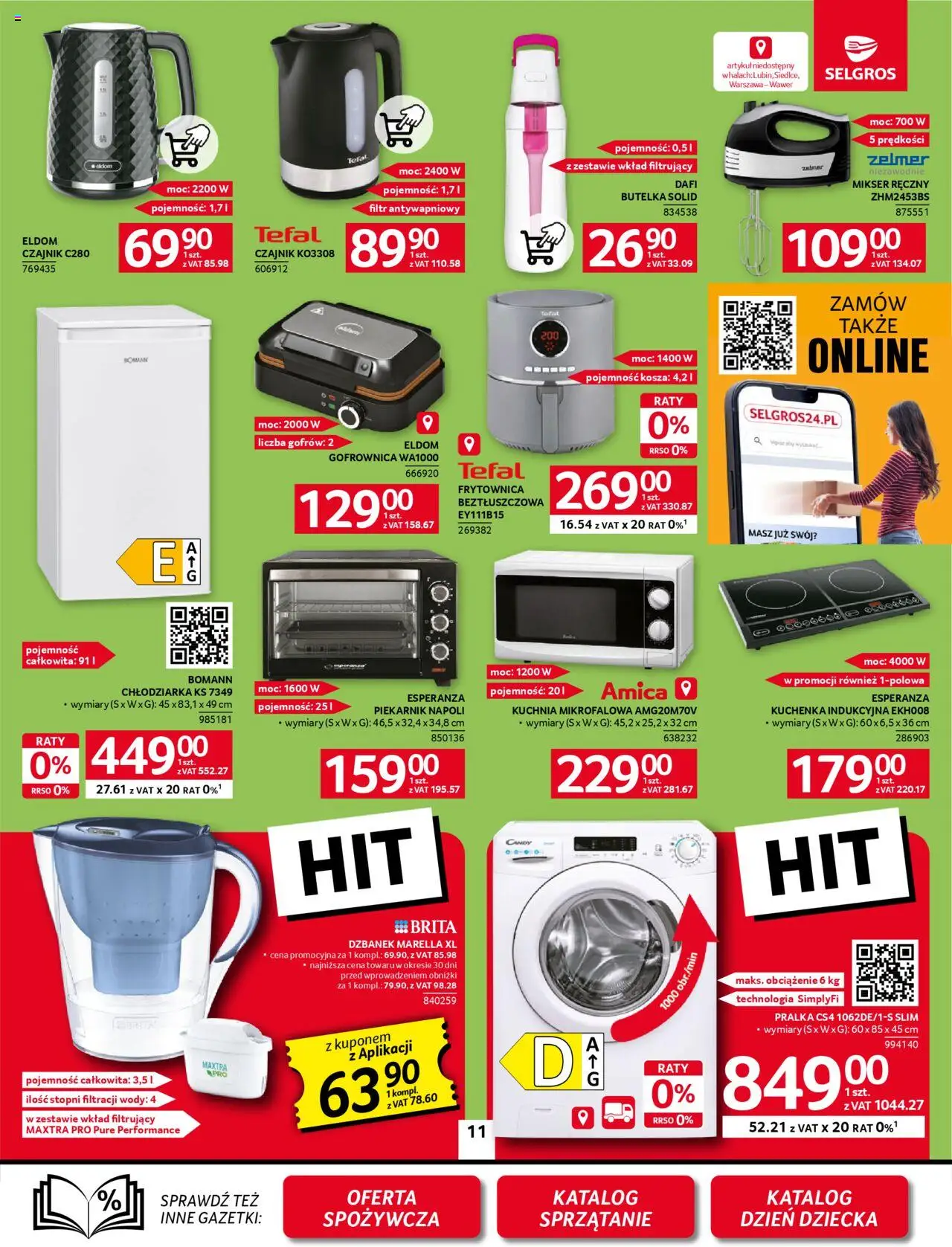 Selgros cash&carry Gazetka - Oferta przemysłowa od 22.05.2025 | Strona: 13 | Produkty: Piekarnik, Kuchenka, Mikser, Gofrownica