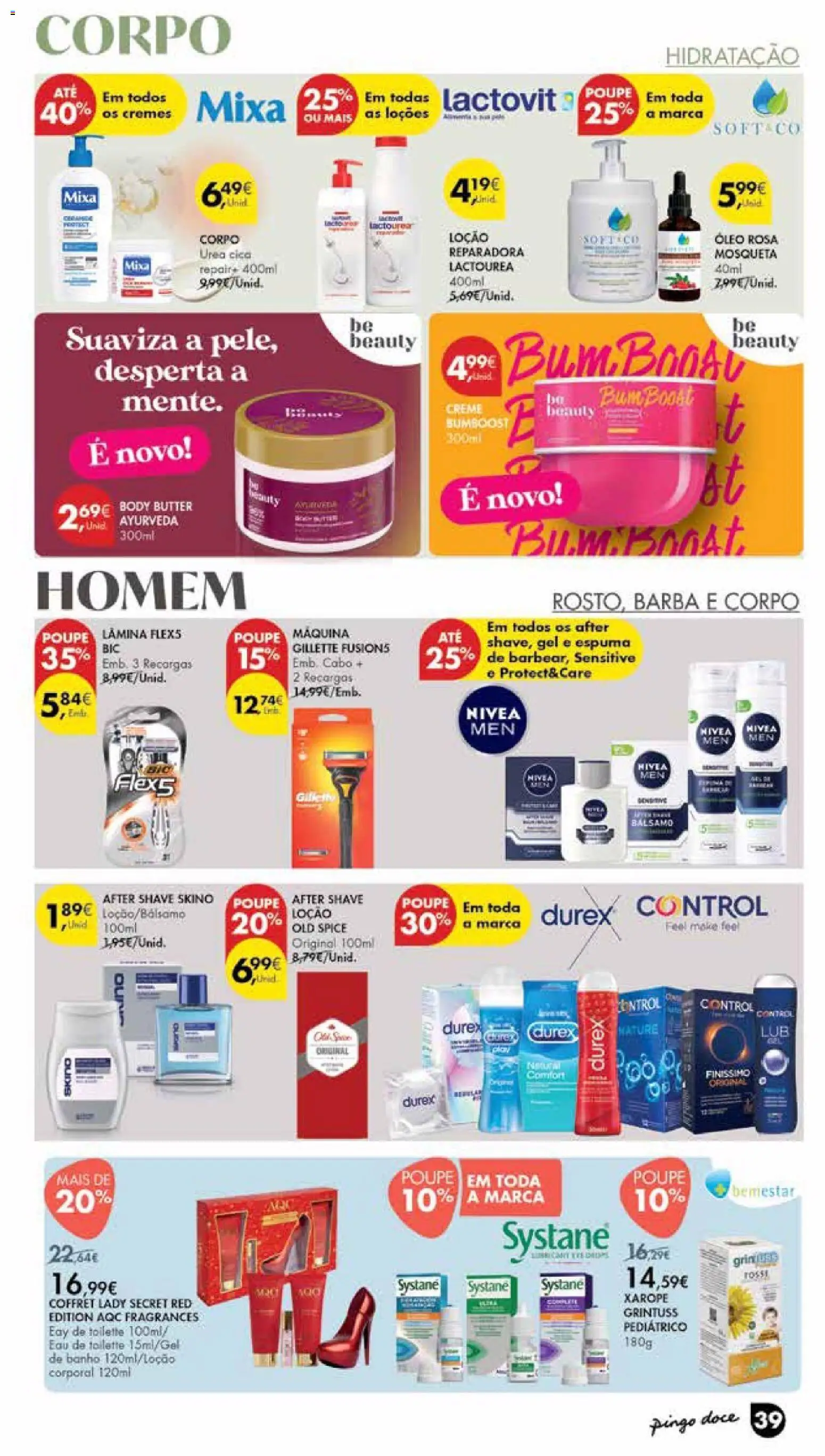 Pingo Doce Poupe Esta Semana Madeira │ válido de 16.12.2025 | Página: 39 | Produtos: Cabo, Eau de toilette, Banho, Xarope