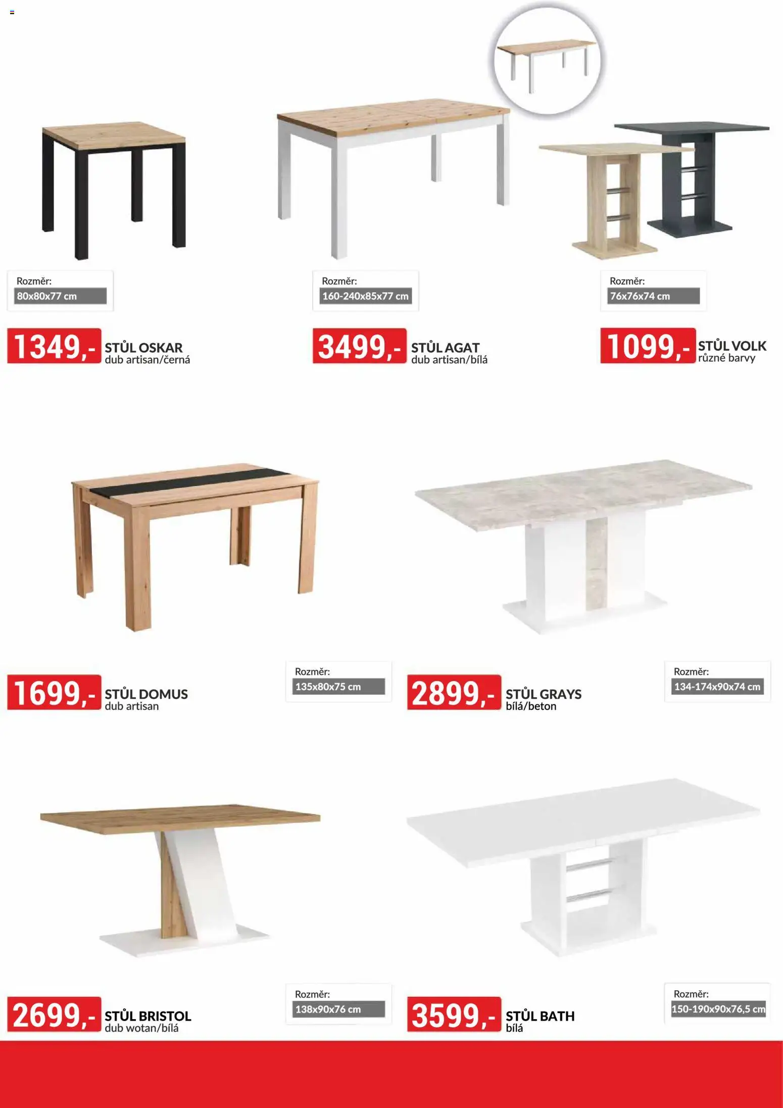 BAUMAX leták - Zařiďte si bydlení podle sebe od 01.03.2026 | Strana: 64 | Produkty: Stůl, Barvy