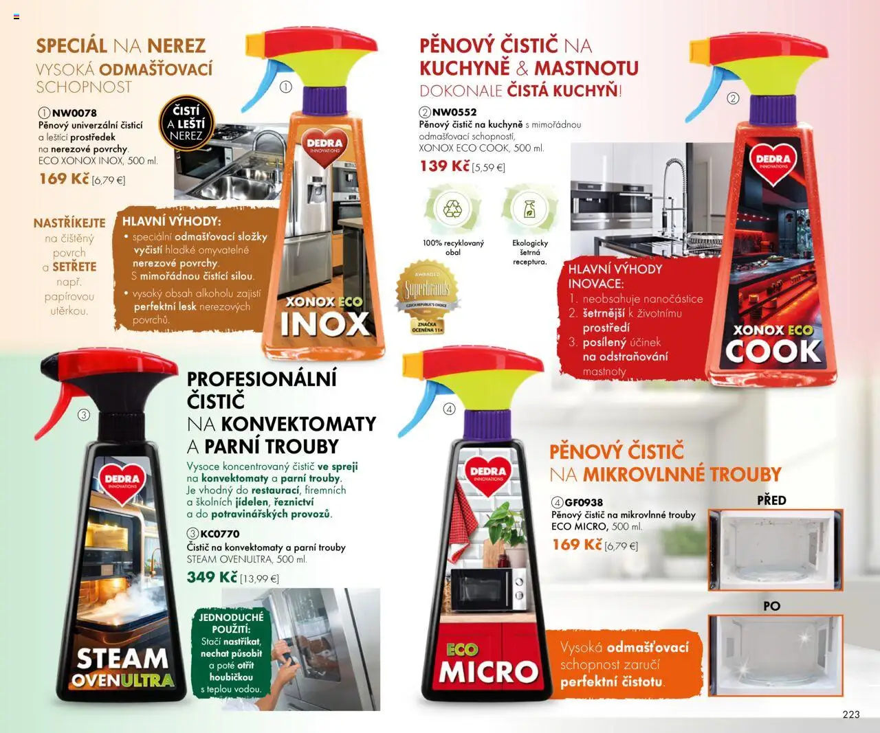 Dedra Katalog 8 2025 │ platný od 25.07.2025 | Strana: 123 | Produkty: Kuchyne