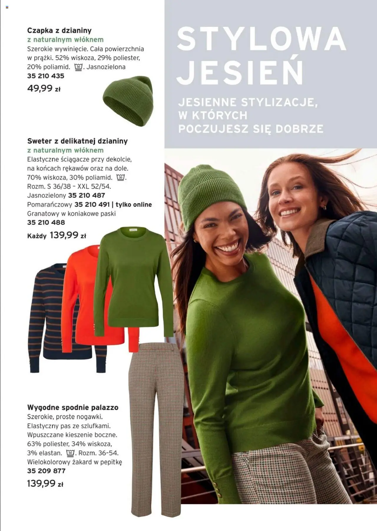 Tchibo promocje od 23.09.2025 | Strona: 2 | Produkty: Sweter, Spodnie, Czapka