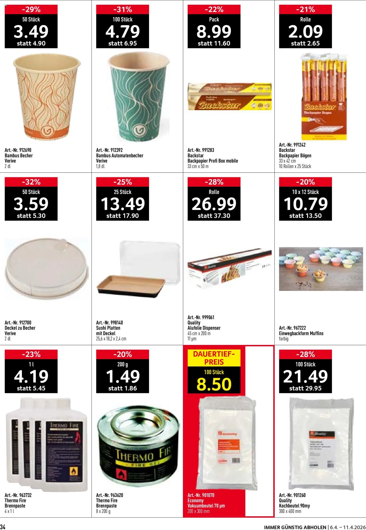 Prodega aktionen – gültig ab 06.04.2026 | Seite: 34 | Produkte: Box