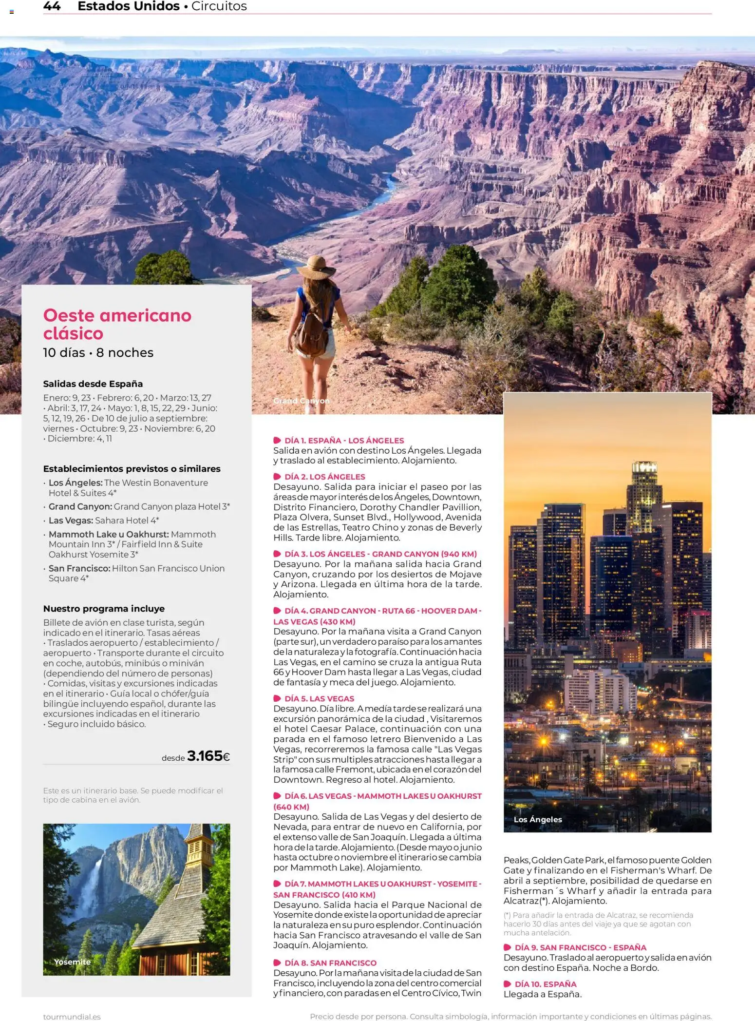 Viajes El Corte Inglés Norteamérica y Caribe │ válido desde el 01.01.2026 | Página: 44