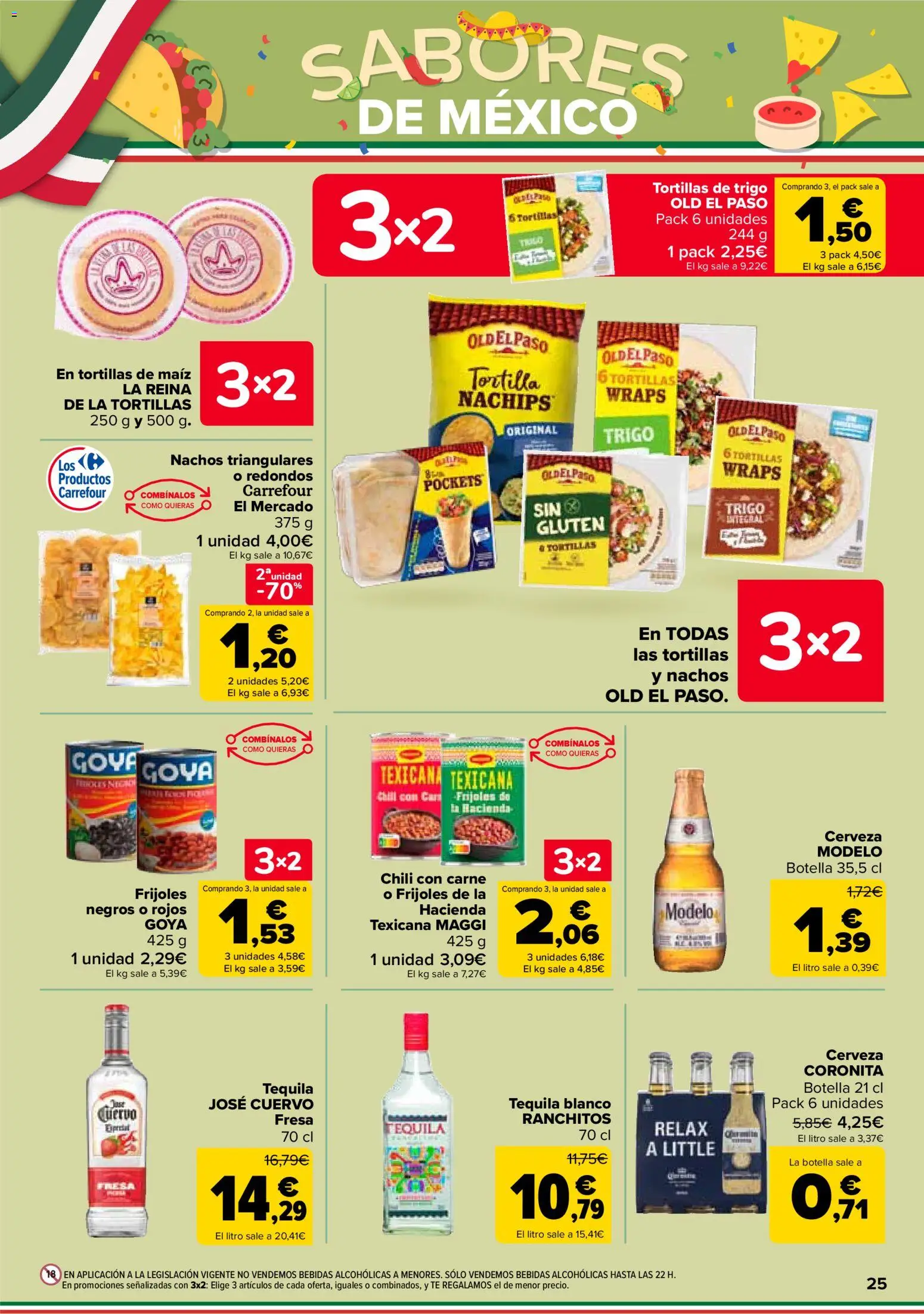 Carrefour folleto │ válido desde el 28.10.2025 | Página: 25 | Productos: Καλτσάκια μισά, Cerveza, Té