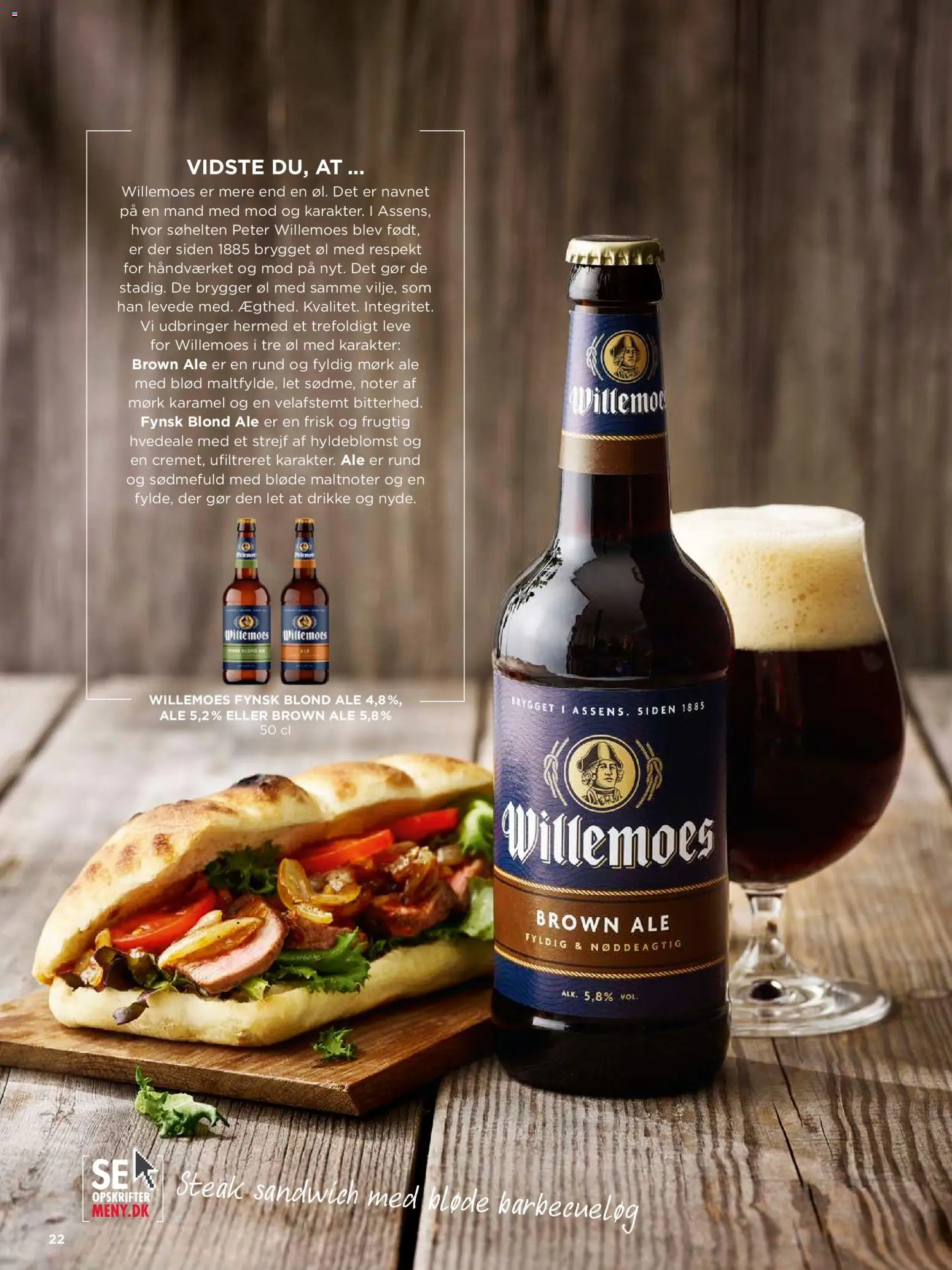 Meny tilbudsavis – gyldig fra 20.03.2026 | Side: 22 | Produkter: Øl, Søm