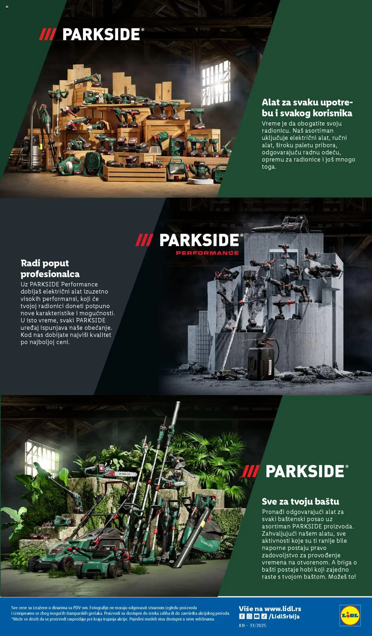 Lidl katalog - važi od 14.08.2025 | Strana: 7 | Proizvode: Parkside