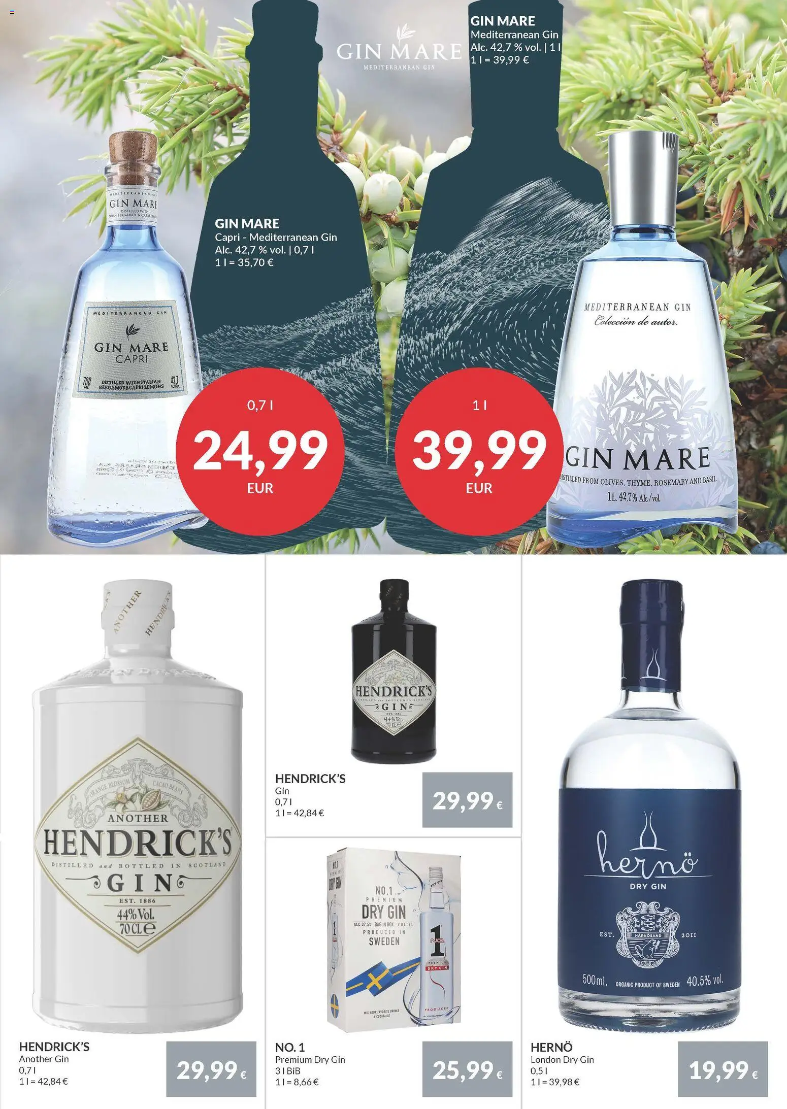 Nielsen Discount tilbudsavis – gyldig fra 26.02.2026 | Side: 16 | Produkter: Gin