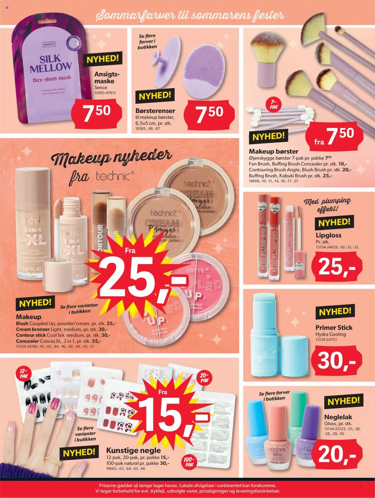 Bigdollar Tilbudsavis gyldig fra 20.06.2025 | Side: 7 | Produkter: Blush, Blush makeup , Øjenskygge, Maske