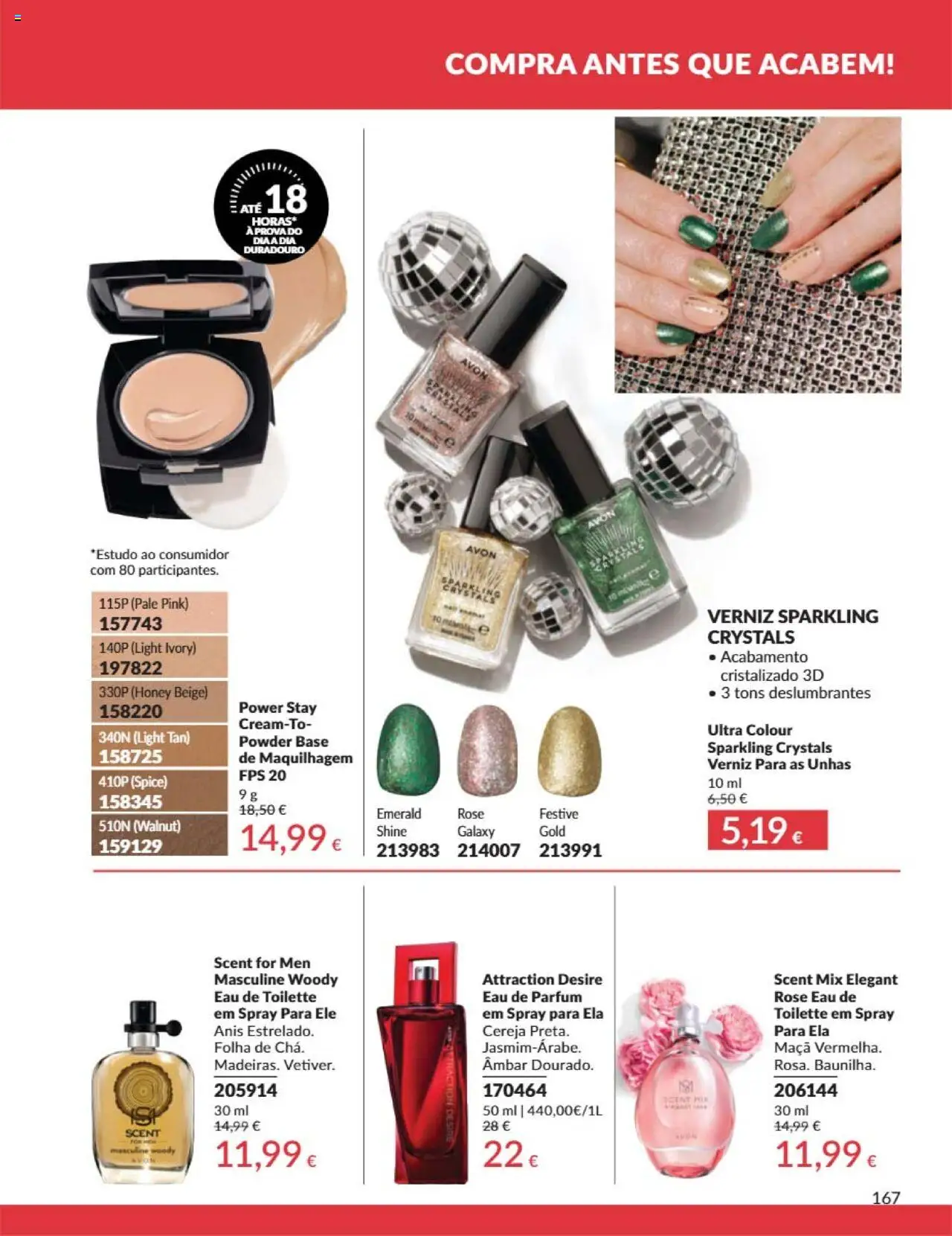 Catálogo Avon Campanha 6 │ válido de 01.06.2025 | Página: 167 | Produtos: Eau de toilette, Cereja, Maça, Verniz