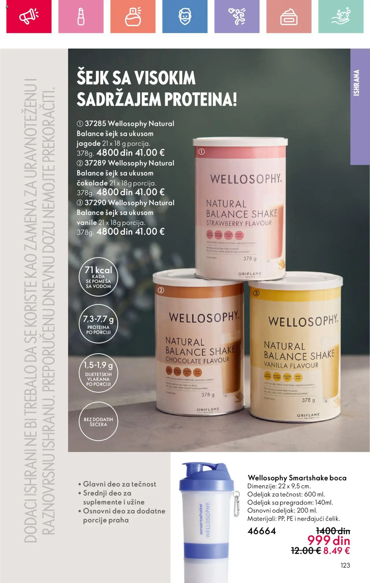Oriflame katalog - važi od 22.06.2025 | Strana: 123 | Proizvode: Jagode