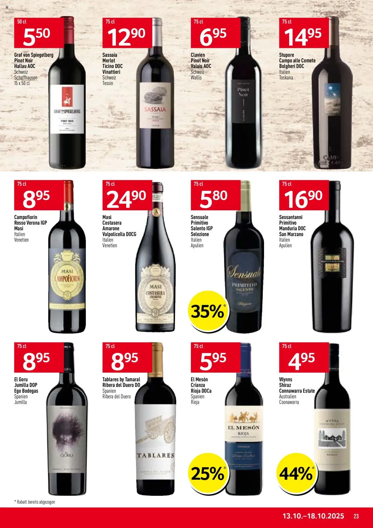Prodega Aktionen – gültig ab 13.10.2025 | Seite: 23 | Produkte: Merlot