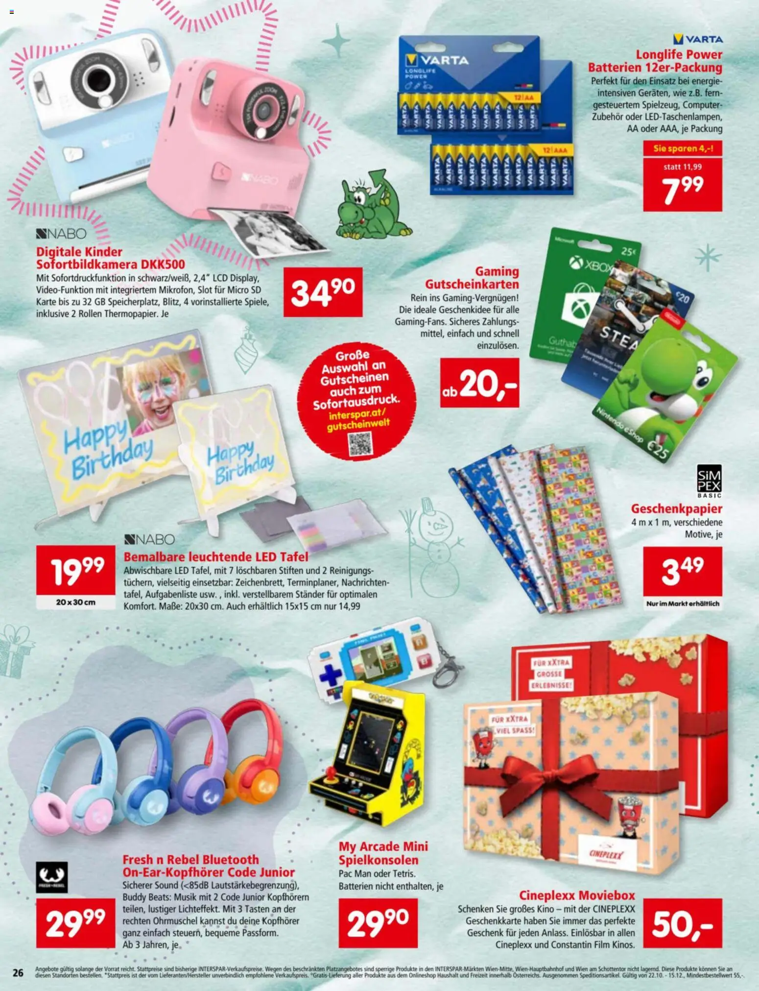 Interspar Spiele - Paradies gültig ab 30.10.2025 | Seite: 26 | Produkte: Computer, Kopfhörer, Xbox