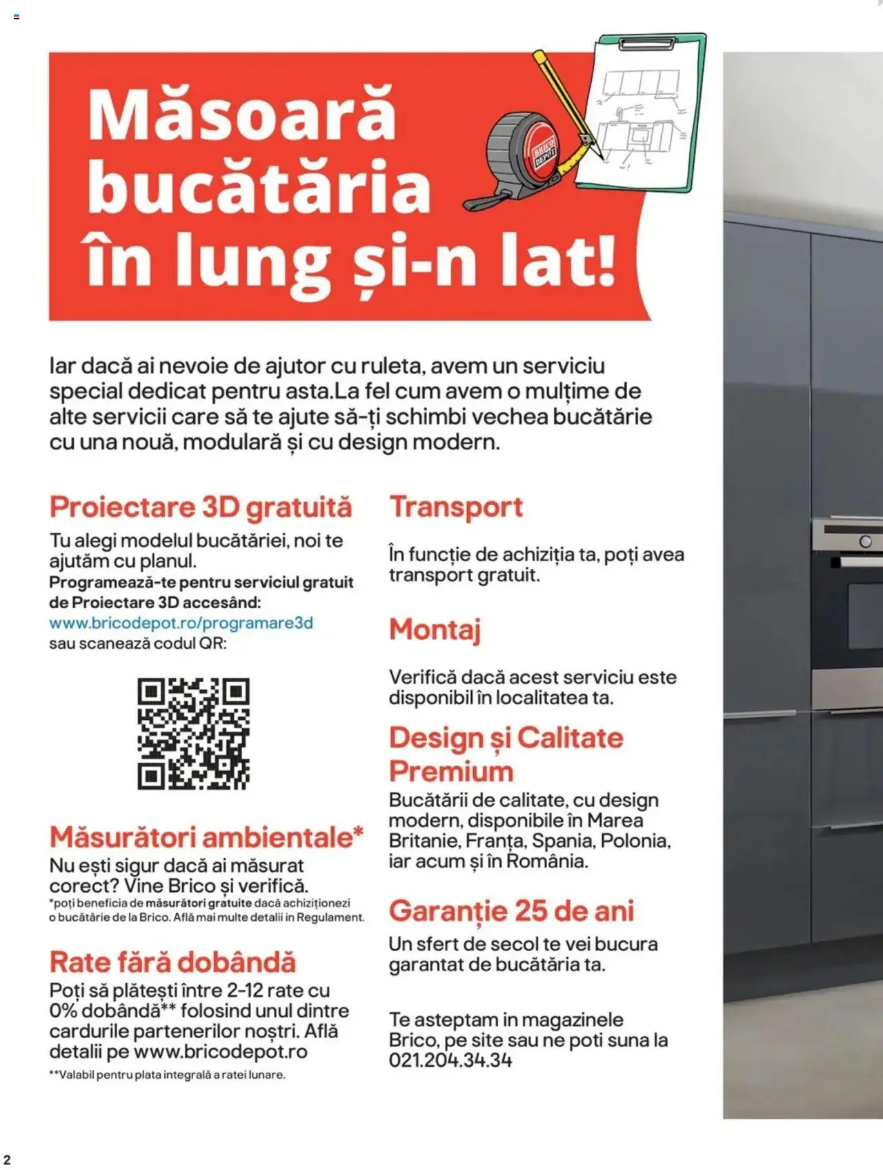 Noul catalog Brico Depot – valabil de la 15.08.2024 | Pagină: 2 | Produse: Bucătărie
