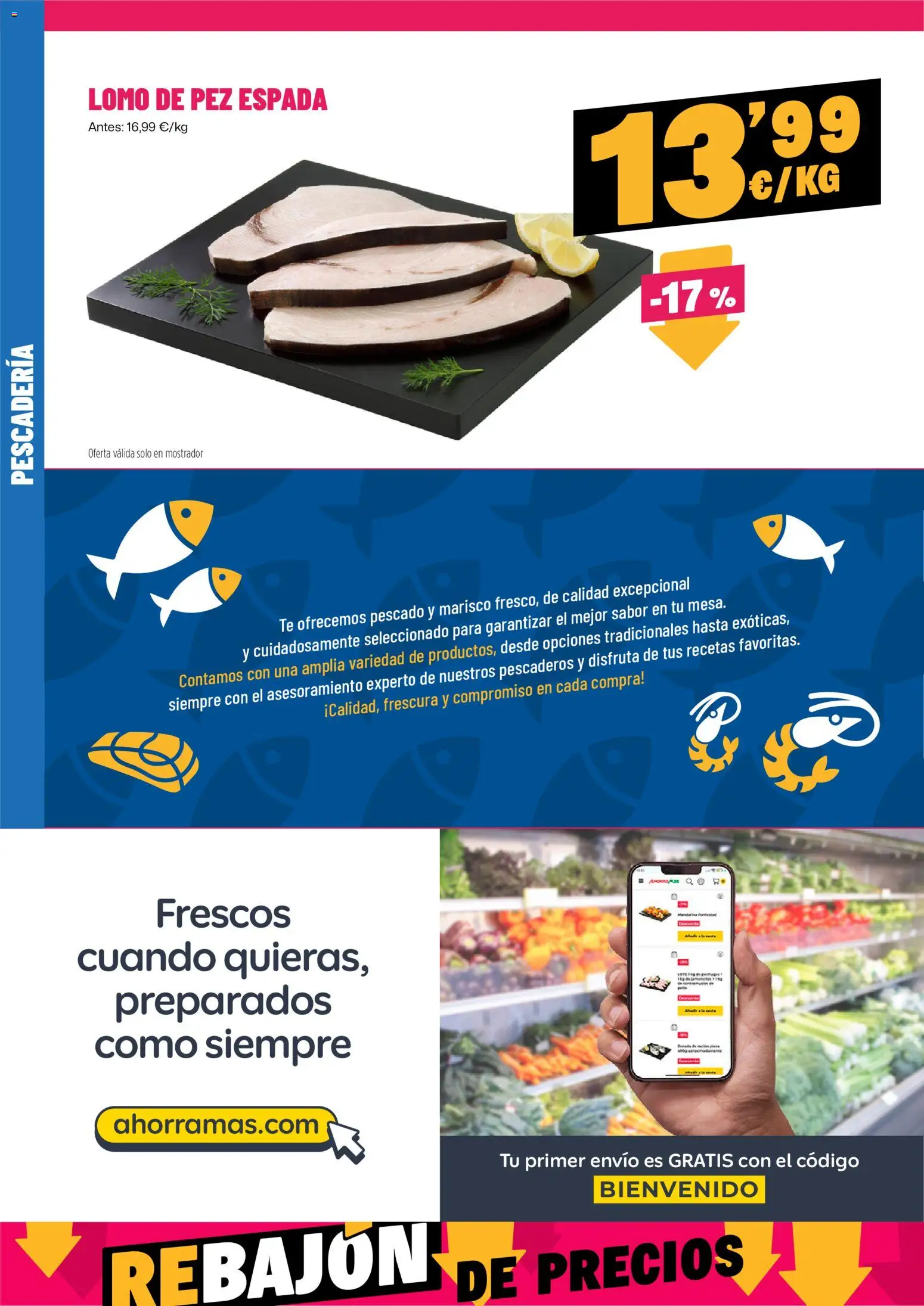 AhorraMas folleto │ válido desde el 23.10.2025 | Página: 4 | Productos: Pescado, Té
