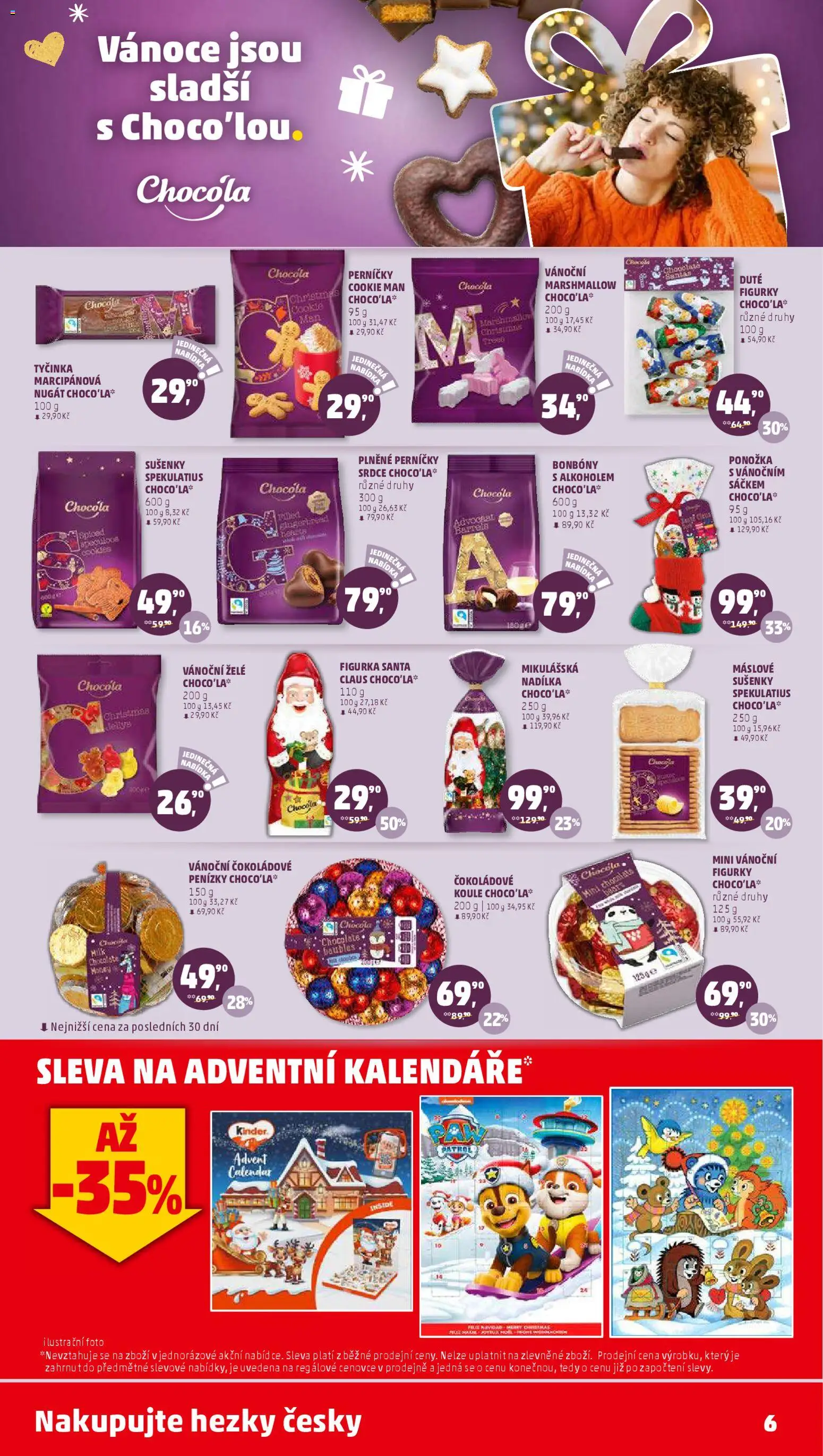 Penny Market leták - Čtvrtečník od 13.11.2025 | Strana: 6 | Produkty: Marshmallow, Figurky, Spekulatius, Sušenky