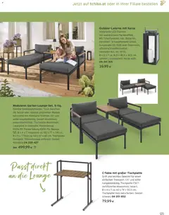 Tchibo Eduscho - Katalog April 2026 ab 01.04.2026 gültig | Seite: 125 | Produkte: Gewicht, Sessel, Tisch