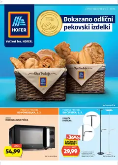 Katalog Hofer - Pregled kataloga iz trgovine Hofer SI, vrijedi od 25.02.2026
