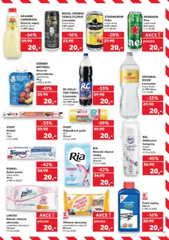 Náhled letáku RC COLA/TOP TOPIC, Limonáda různé druhy 1,5 l PET láhev od 29.10.2025 | Strana: 29